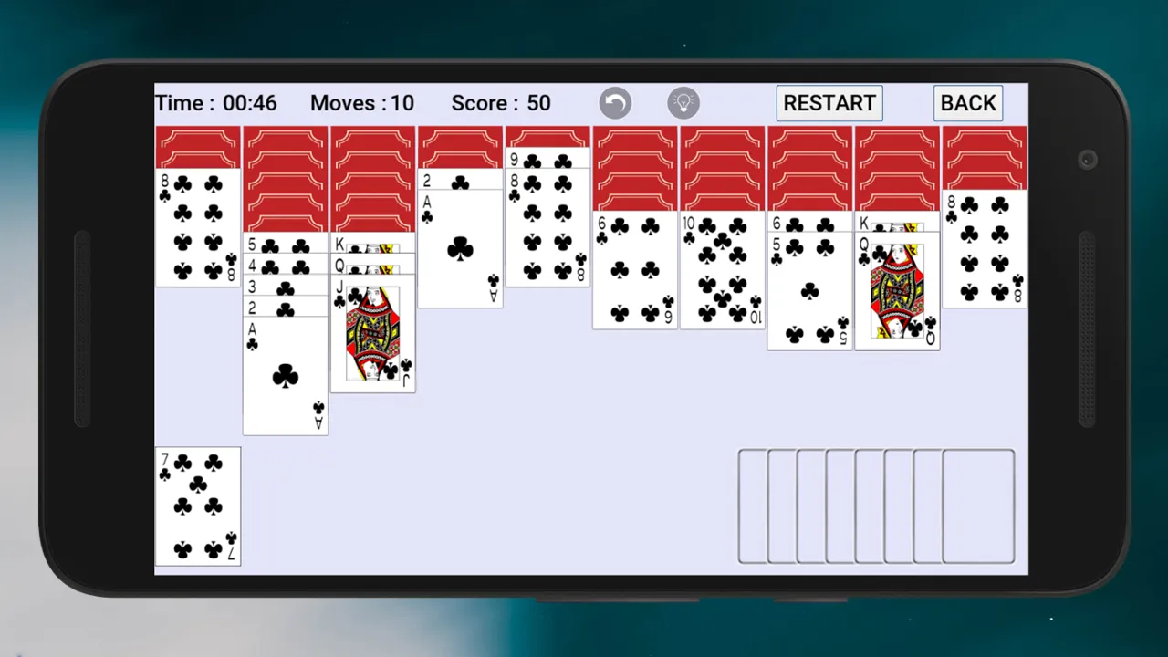 Spider Solitaire | Indus Appstore | Screenshot