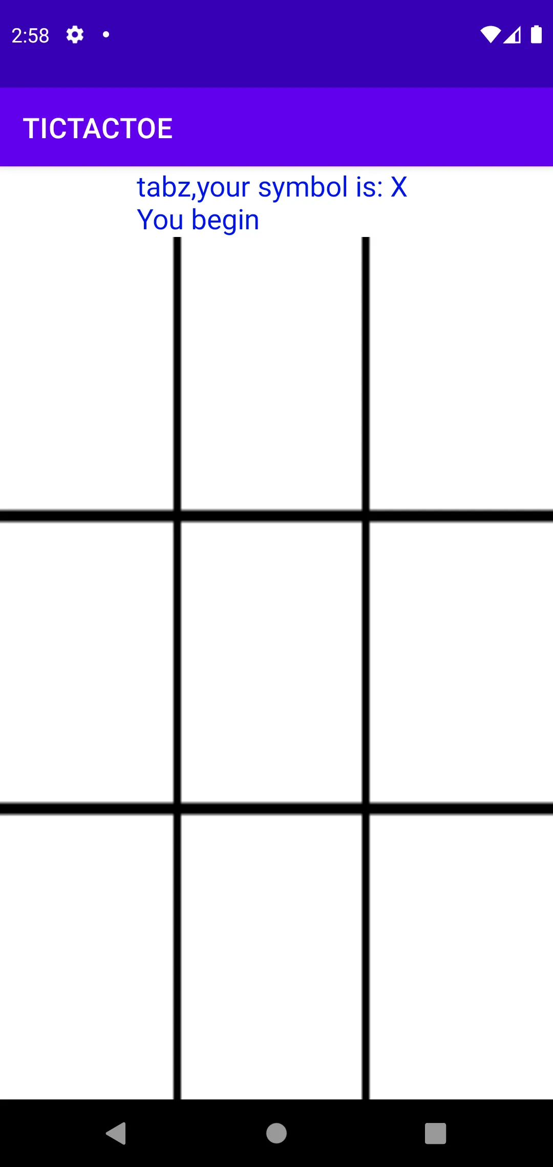 TIC-TAC-TOE | Indus Appstore | Screenshot