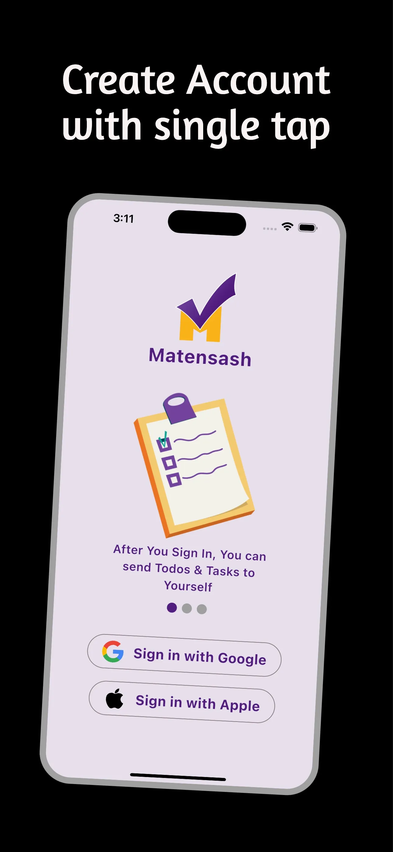 Matensash - To Do List by Chat | Indus Appstore | Screenshot