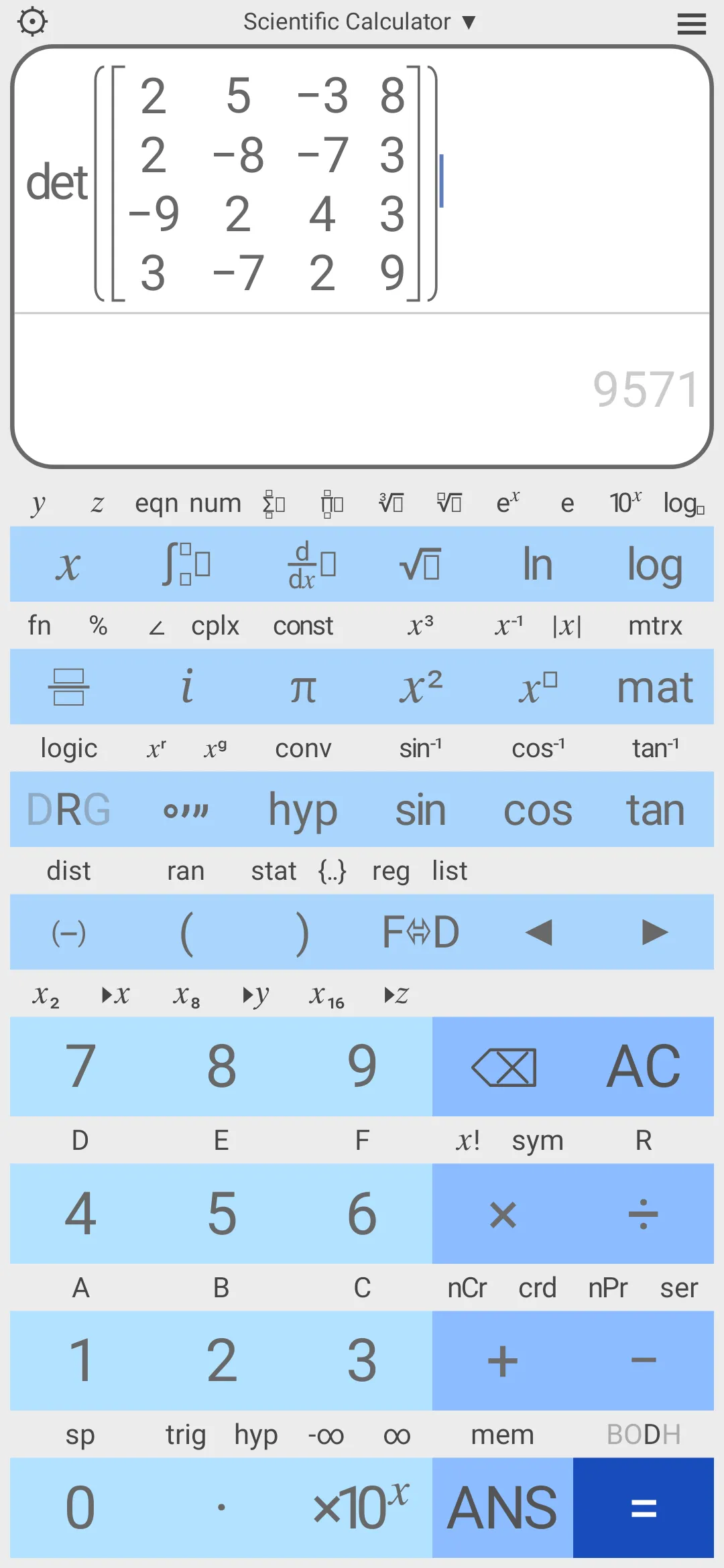 Scientific Calculator | Indus Appstore | Screenshot