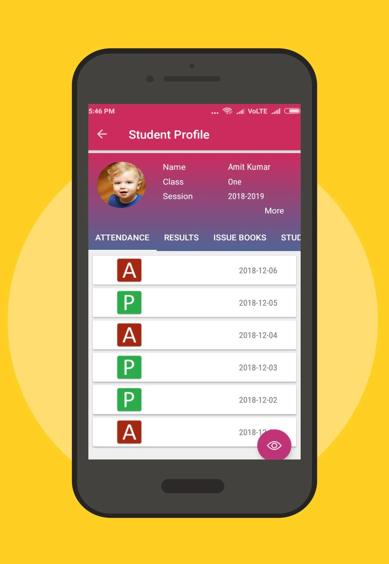 YayConnect for Parent/Student | Indus Appstore | Screenshot