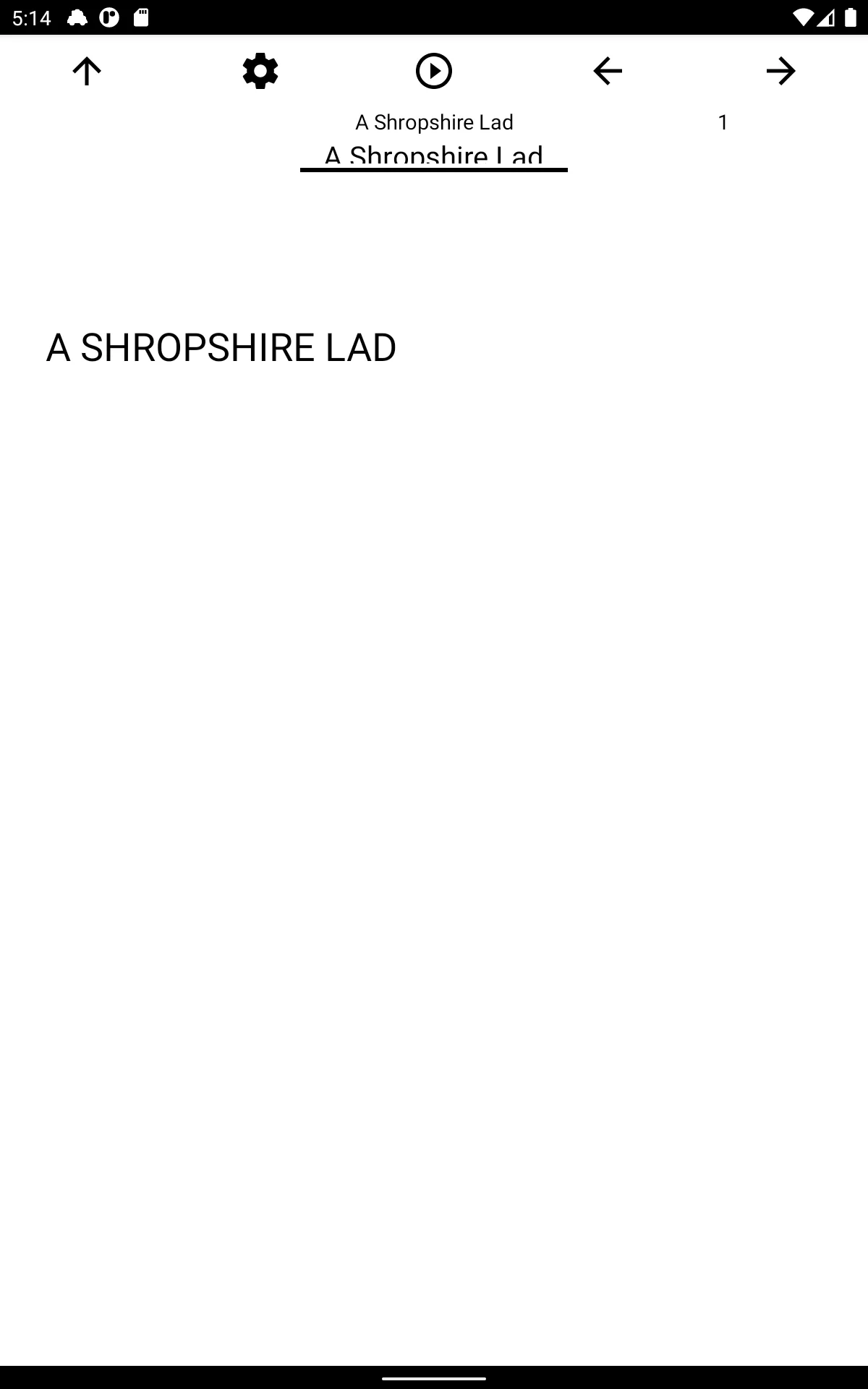 Book, A Shropshire Lad | Indus Appstore | Screenshot