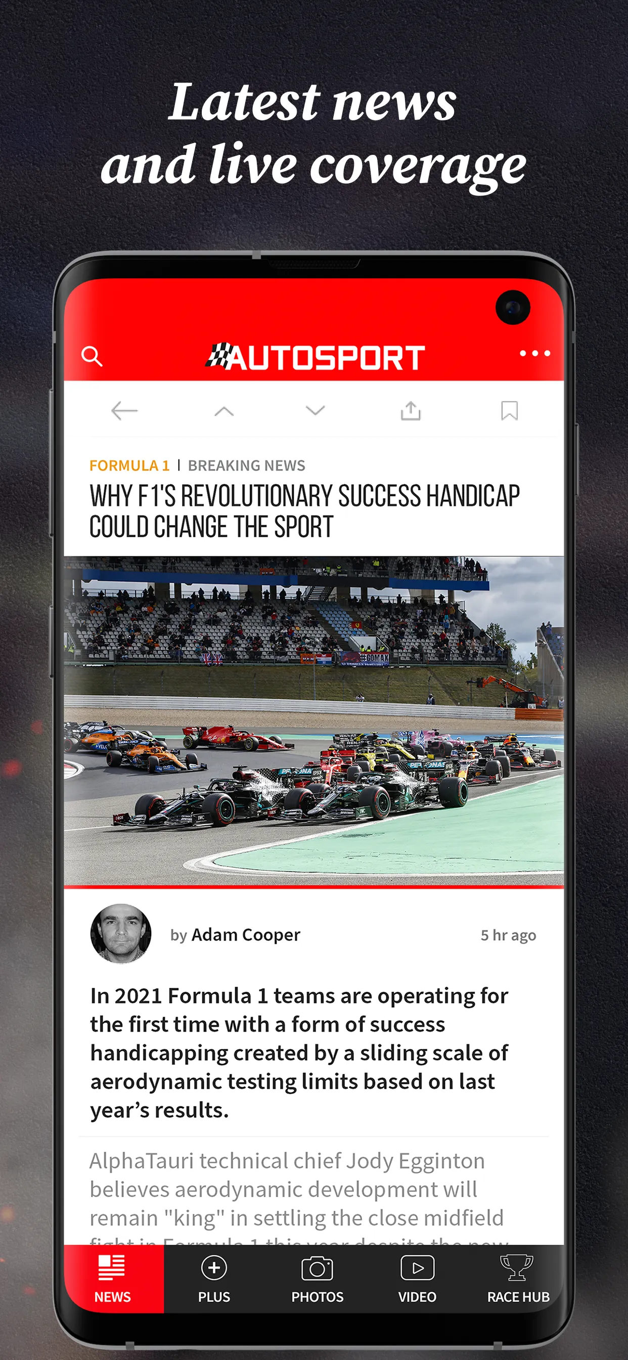 Autosport | Indus Appstore | Screenshot