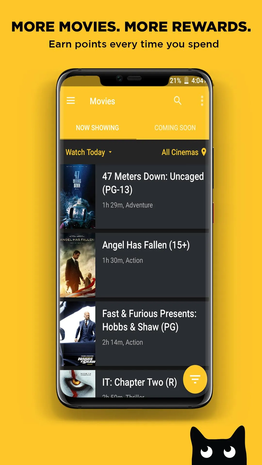 CUE Cinemas | Indus Appstore | Screenshot