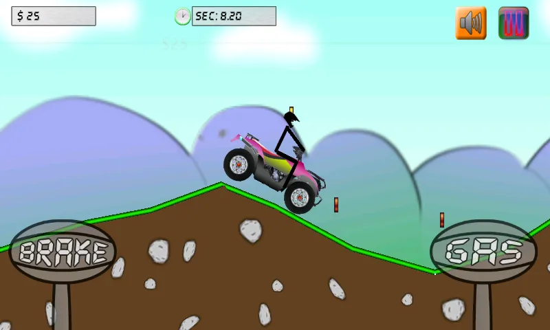 Stickman ATV Extreme racing | Indus Appstore | Screenshot