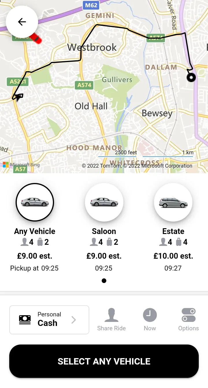 Abba Cars Taxis Warrington | Indus Appstore | Screenshot