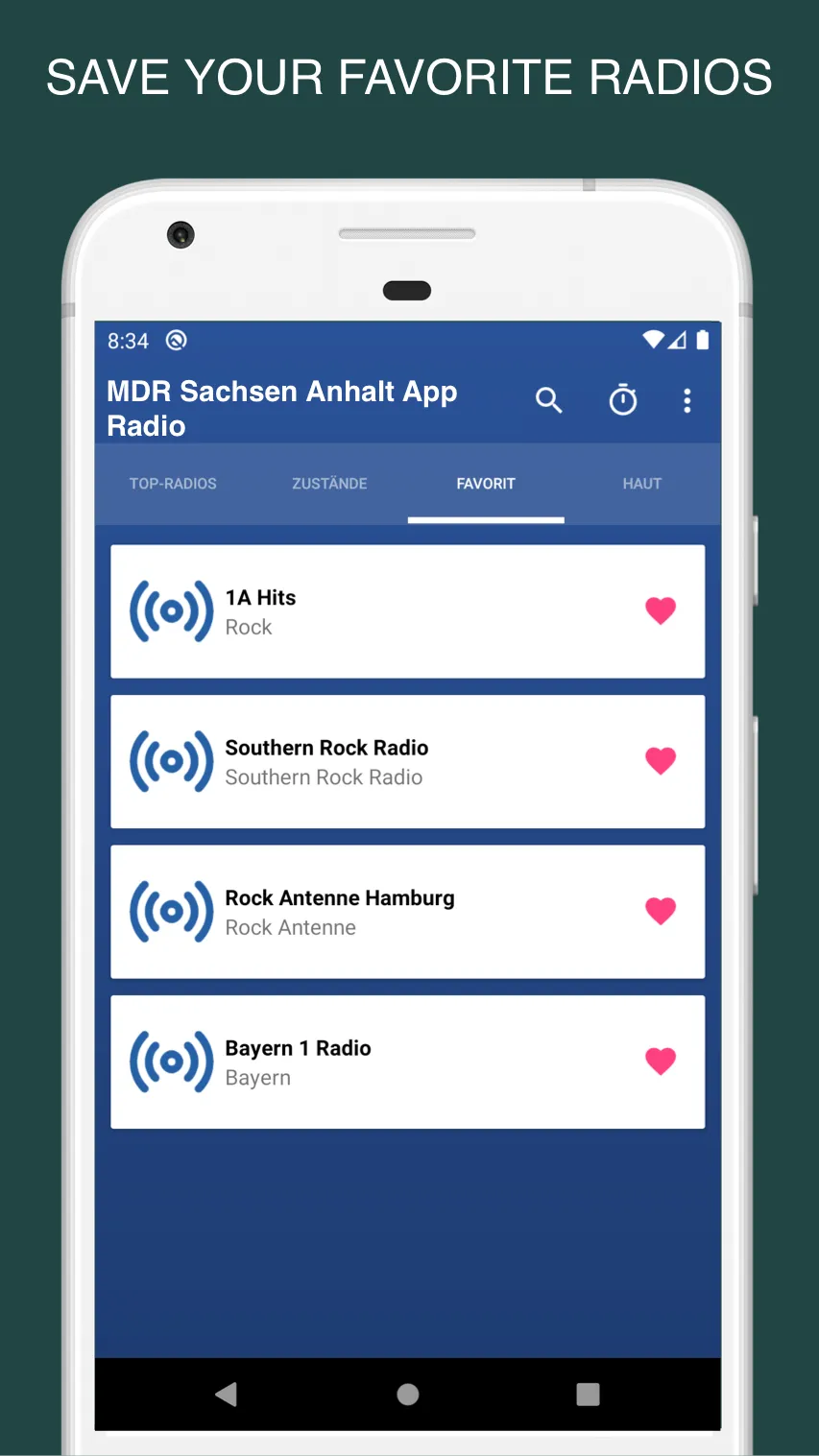 MDR Sachsen Anhalt App Radio | Indus Appstore | Screenshot