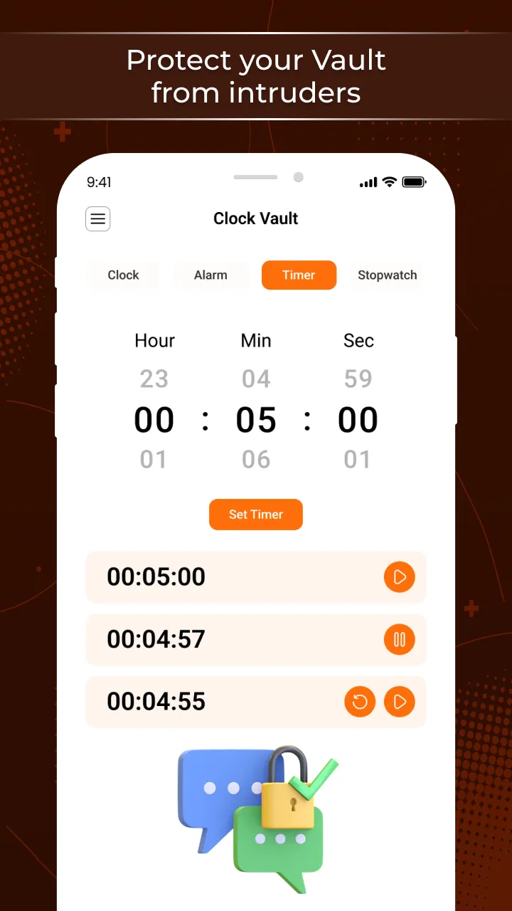 Private Photos Clock Lock | Indus Appstore | Screenshot