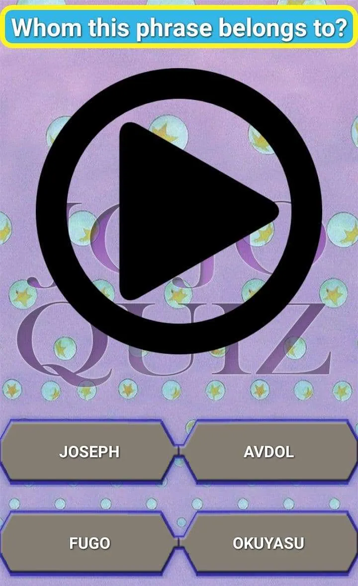 Jojo Quiz | Indus Appstore | Screenshot