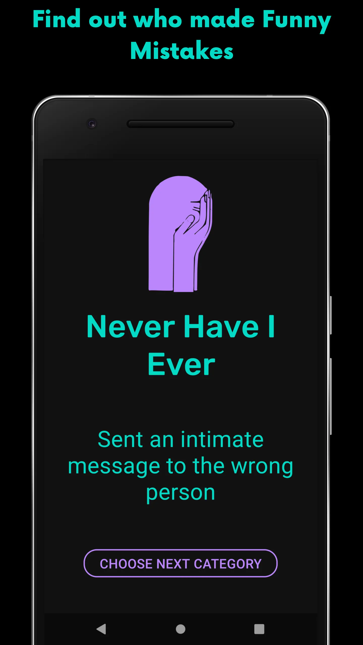 Never Have I Ever - dirty game | Indus Appstore | Screenshot