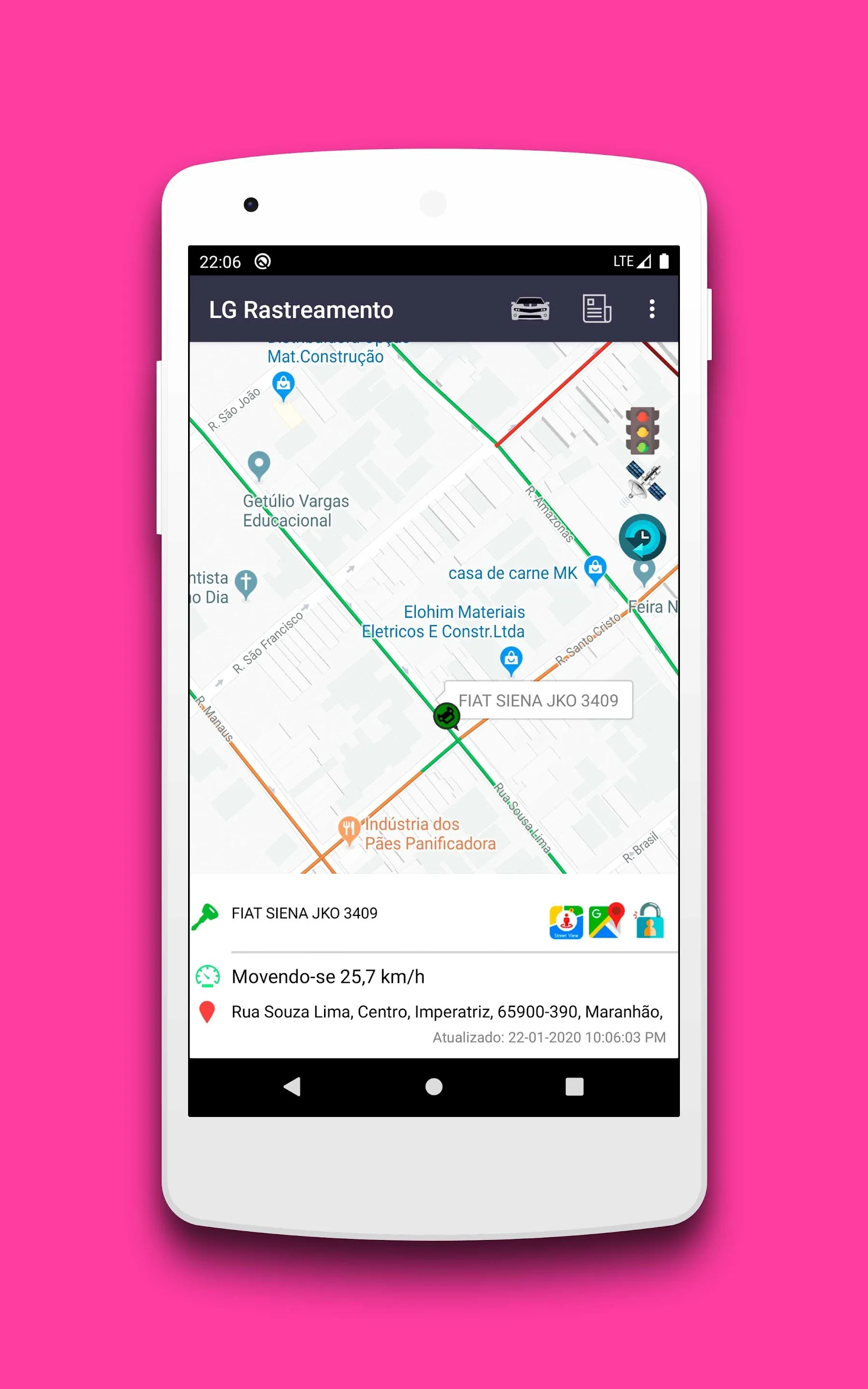 LG Auto Tracker | Indus Appstore | Screenshot