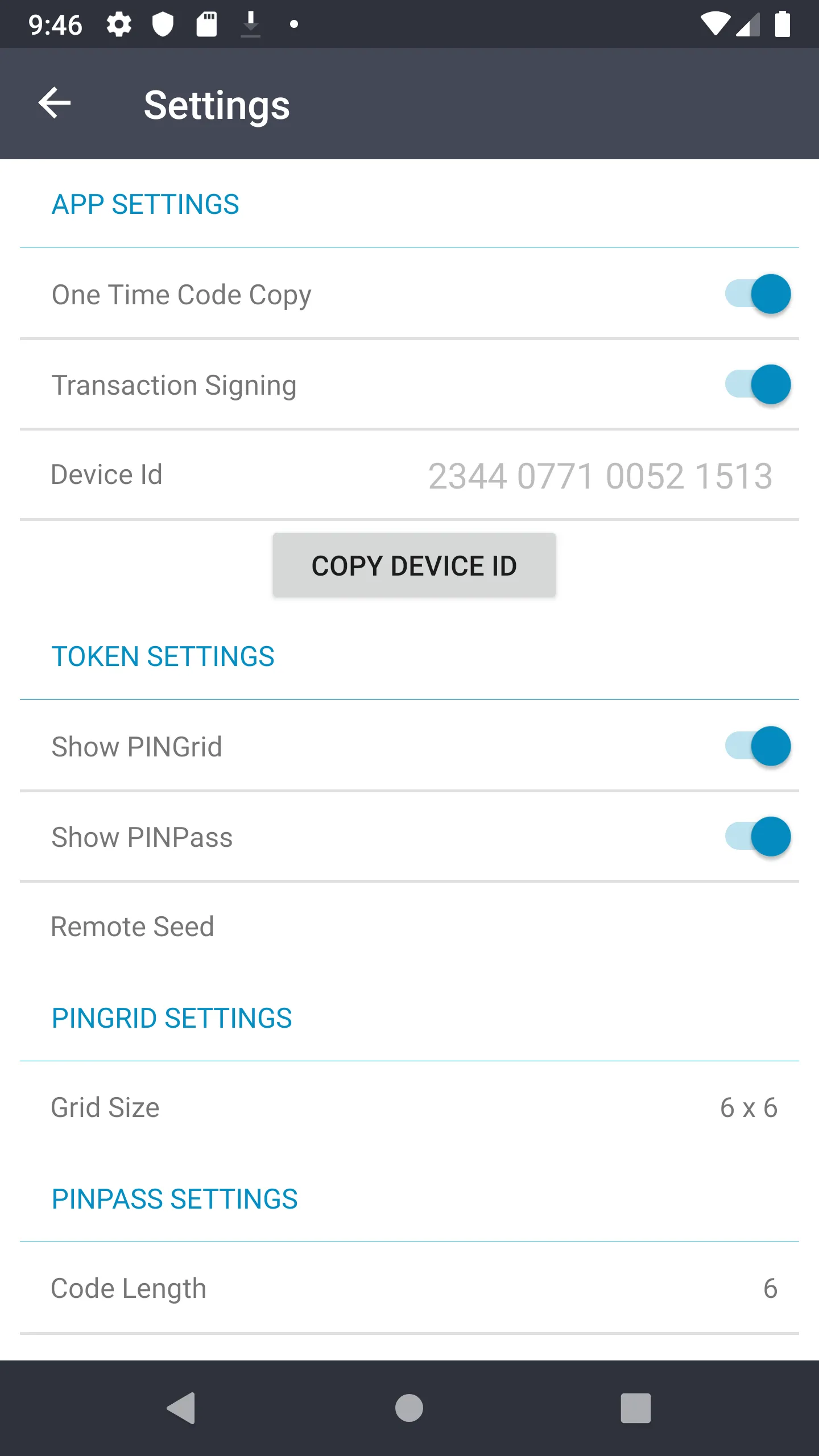 Authlogics Authenticator | Indus Appstore | Screenshot