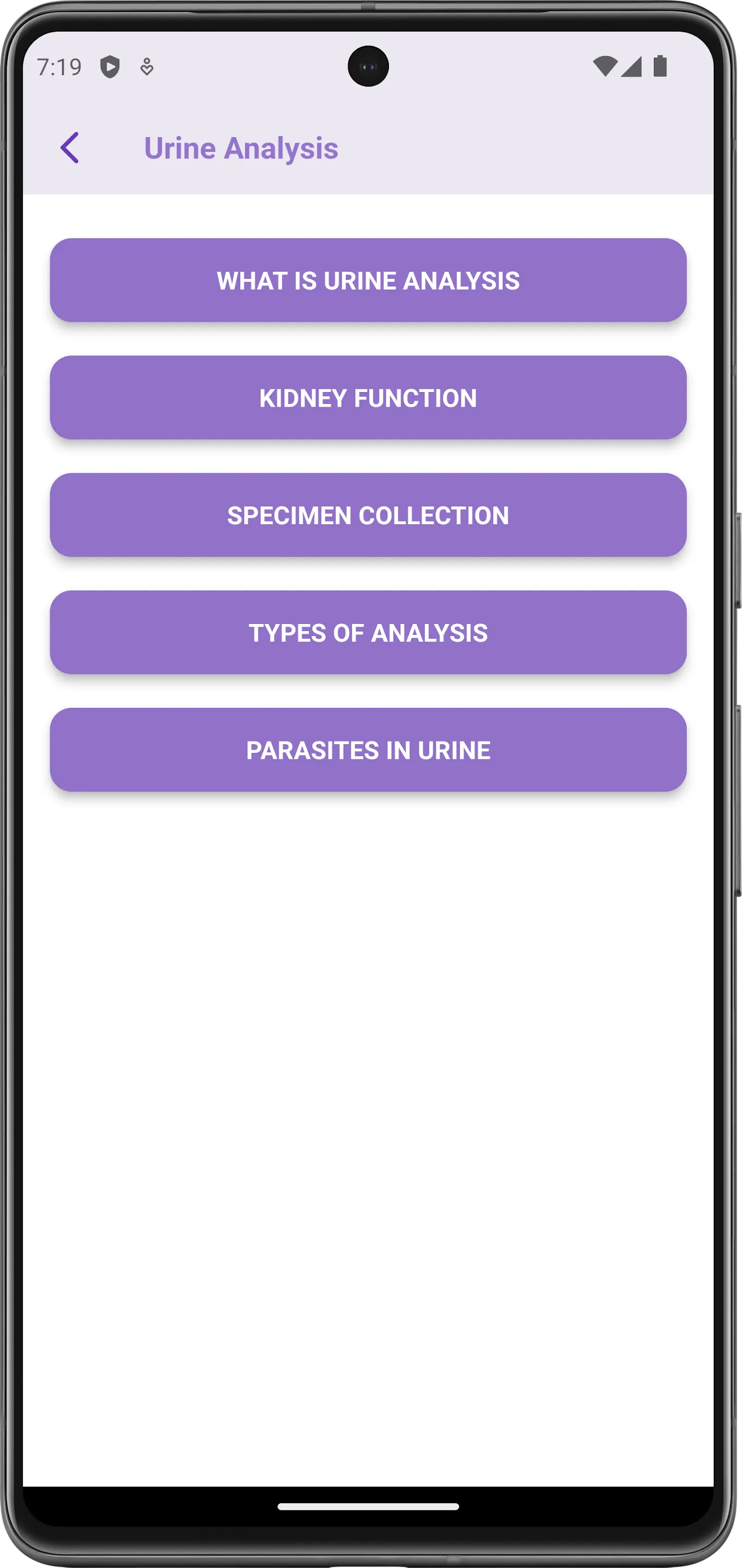 Medical Parasitology Lab. | Indus Appstore | Screenshot