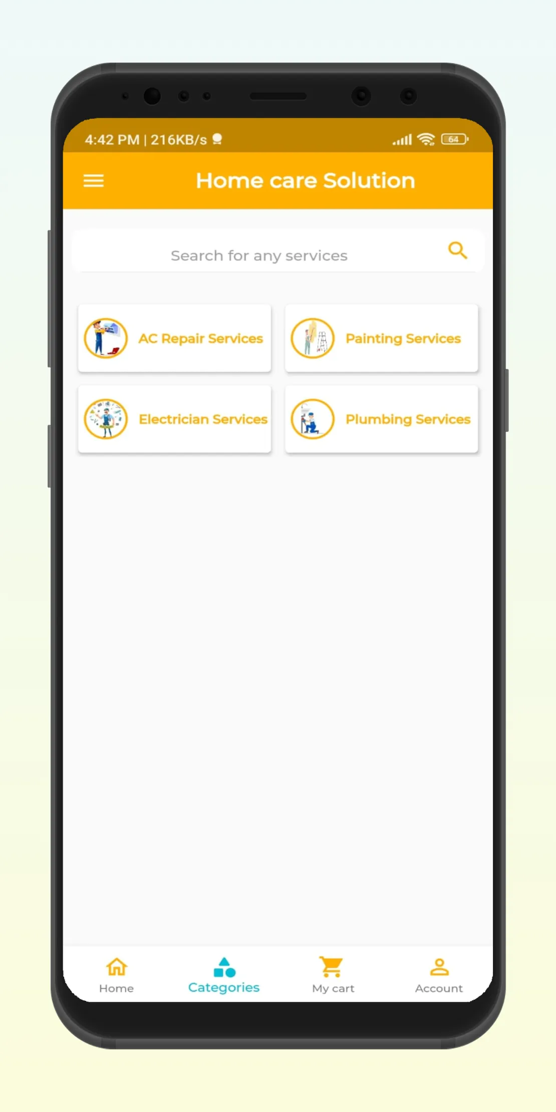 Home care Solution | Indus Appstore | Screenshot