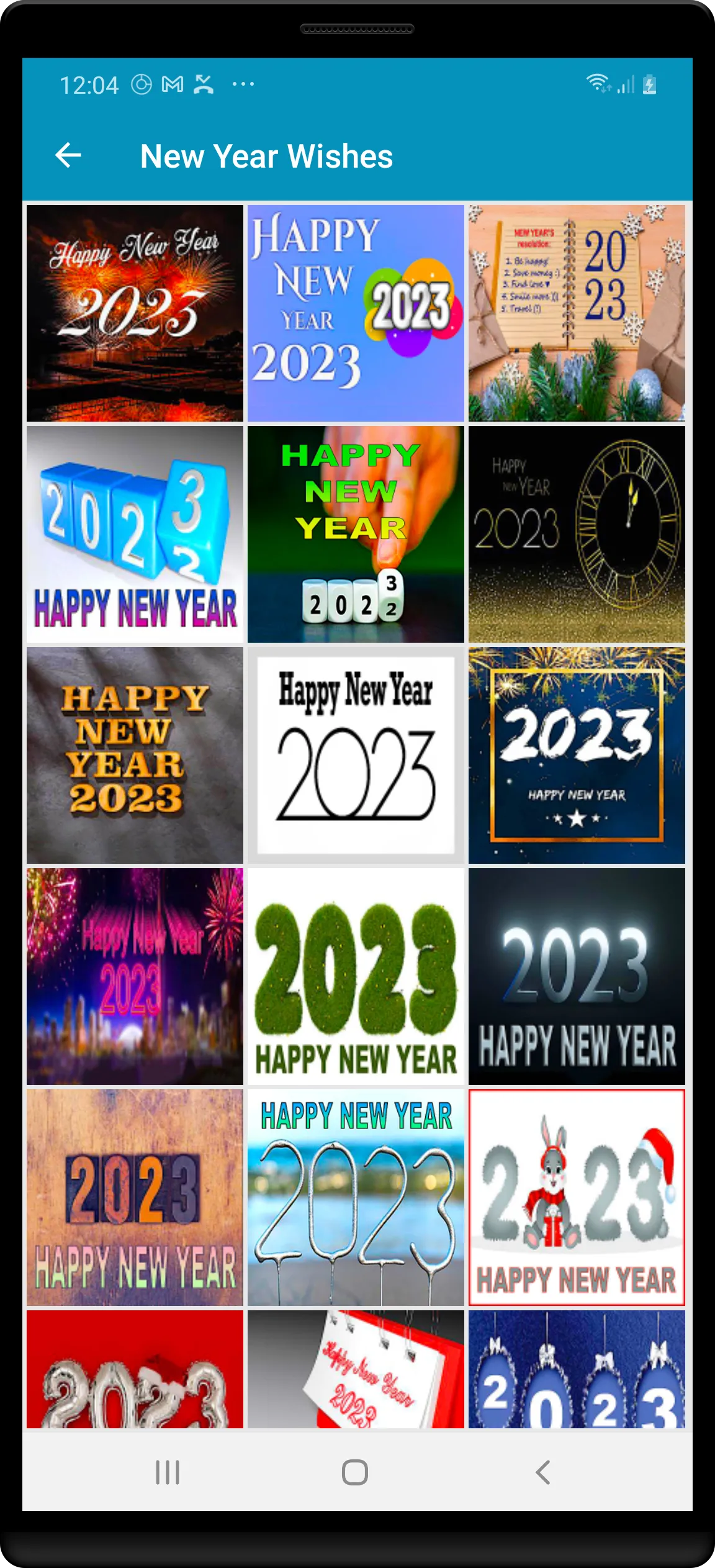 New Year Wishes 2024 | Indus Appstore | Screenshot