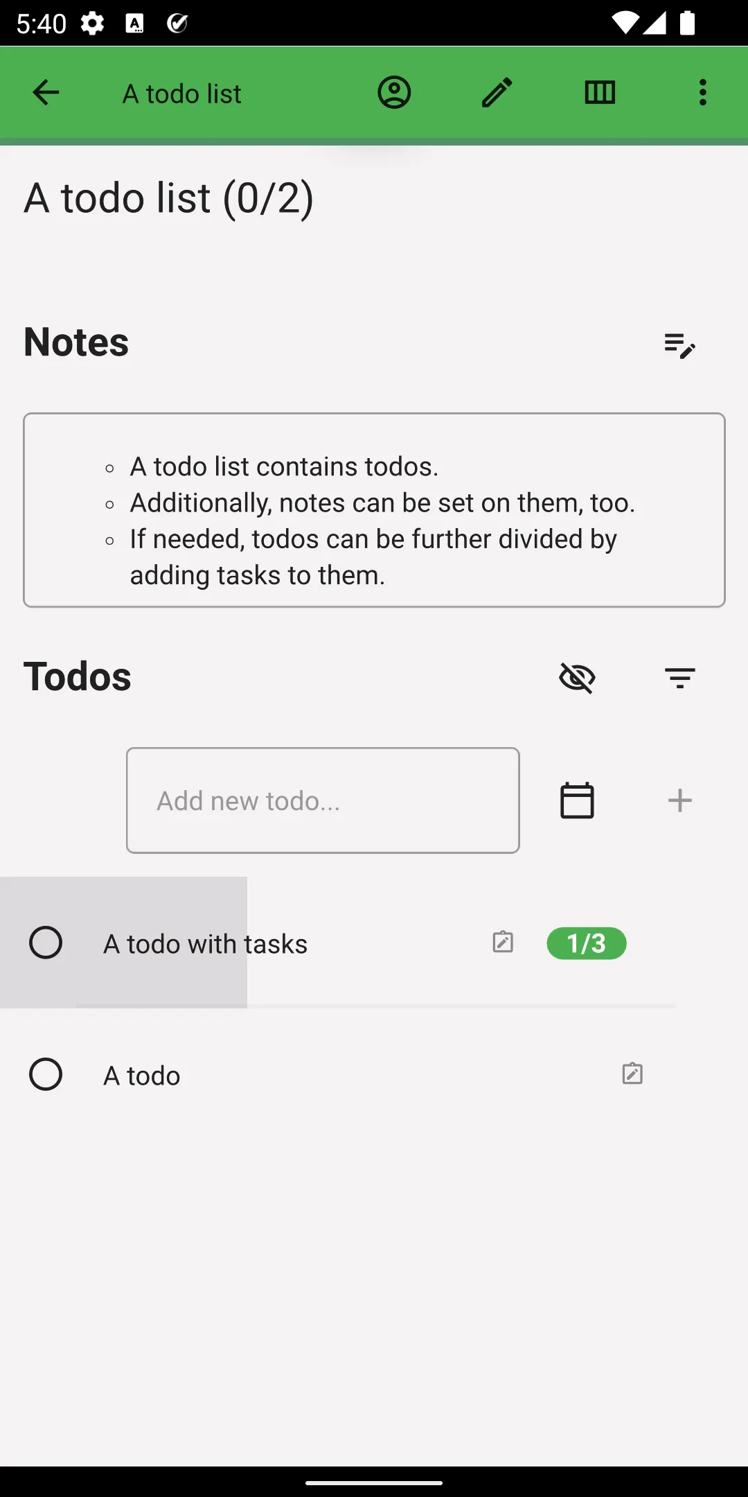 OpenTodoList | Indus Appstore | Screenshot