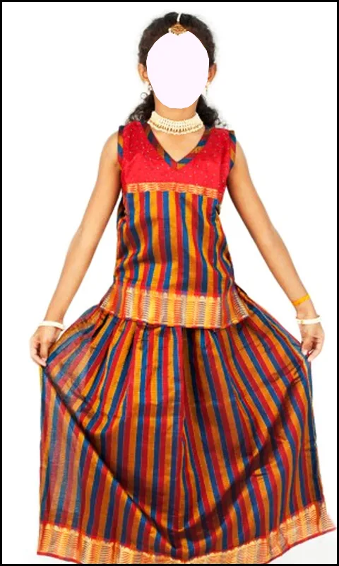 Kids Lehenga Choli Dress | Indus Appstore | Screenshot