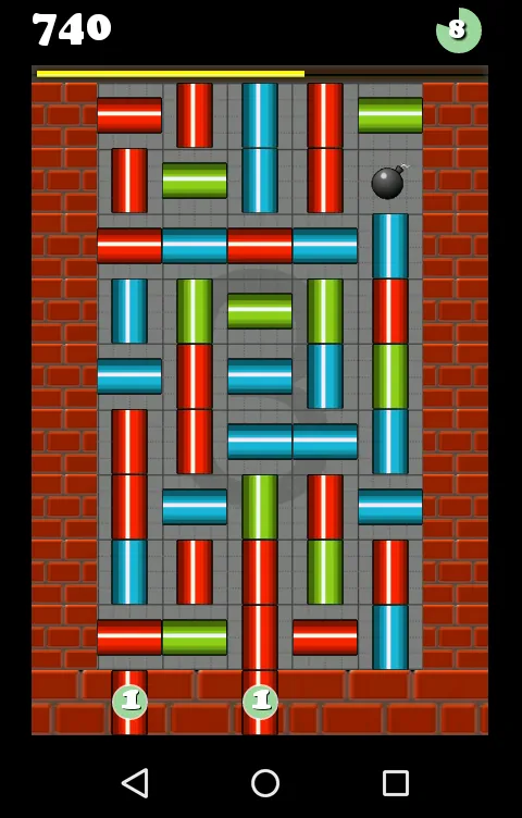 Twisty Pipes - Lines Edition | Indus Appstore | Screenshot