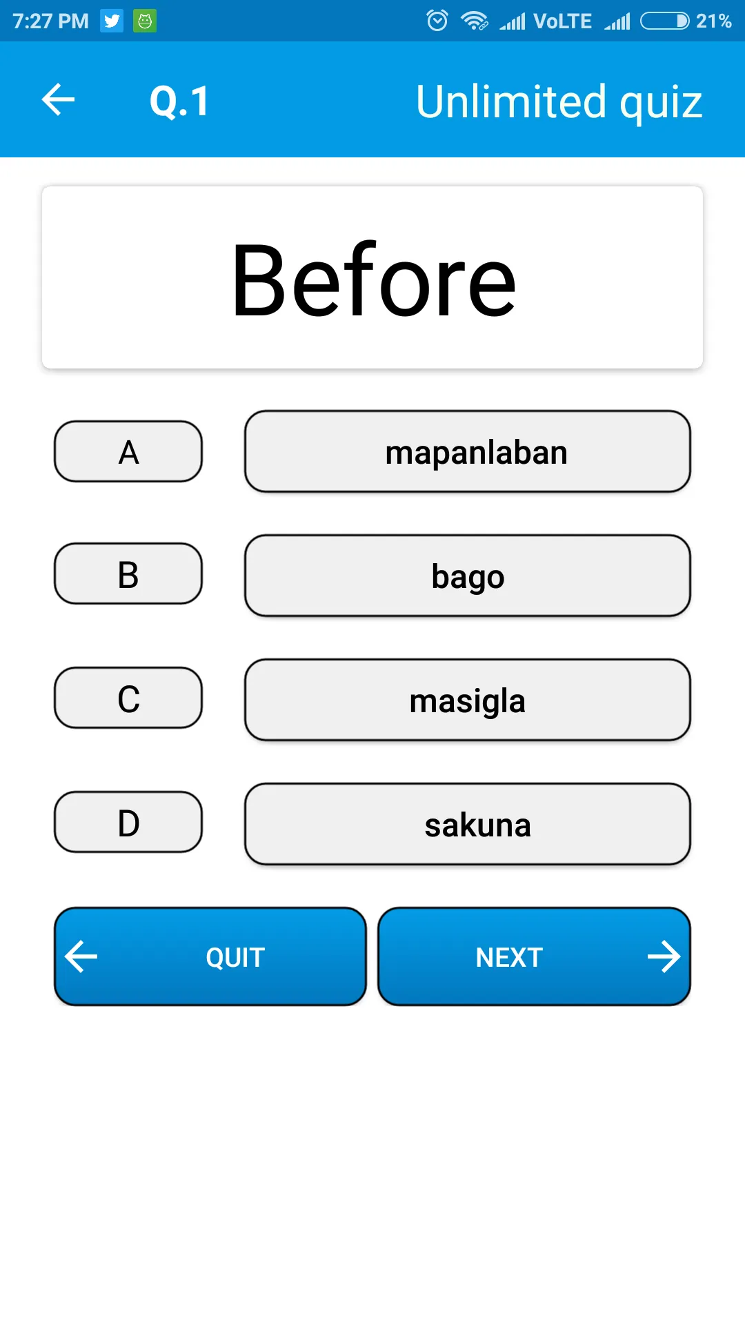 English To Tagalog Dictionary | Indus Appstore | Screenshot