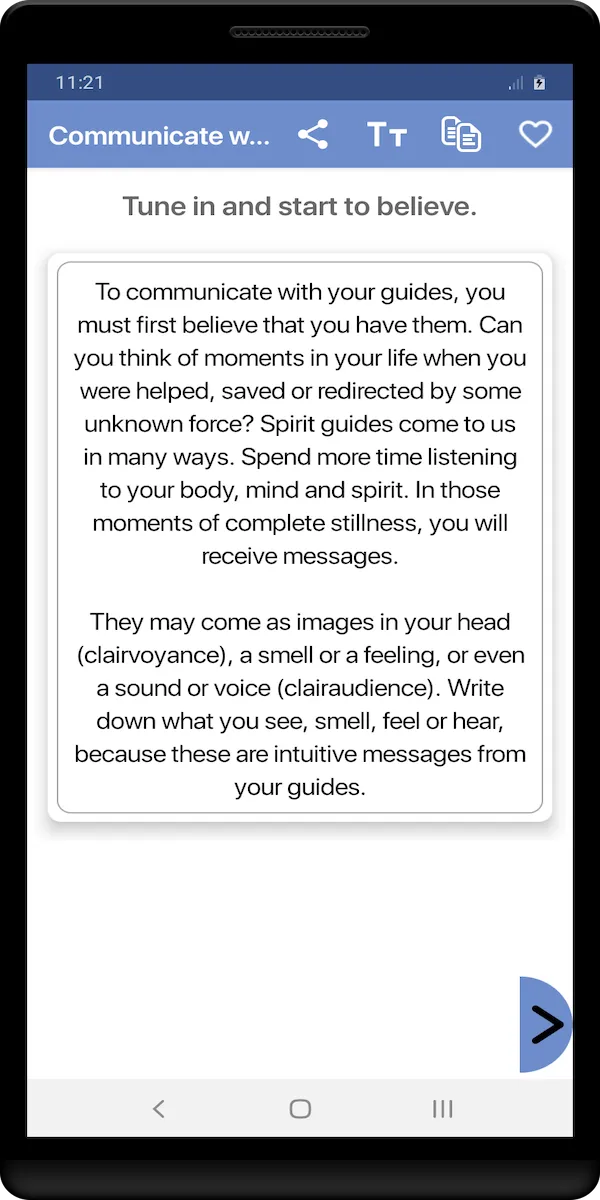 Communicate with your spirit g | Indus Appstore | Screenshot