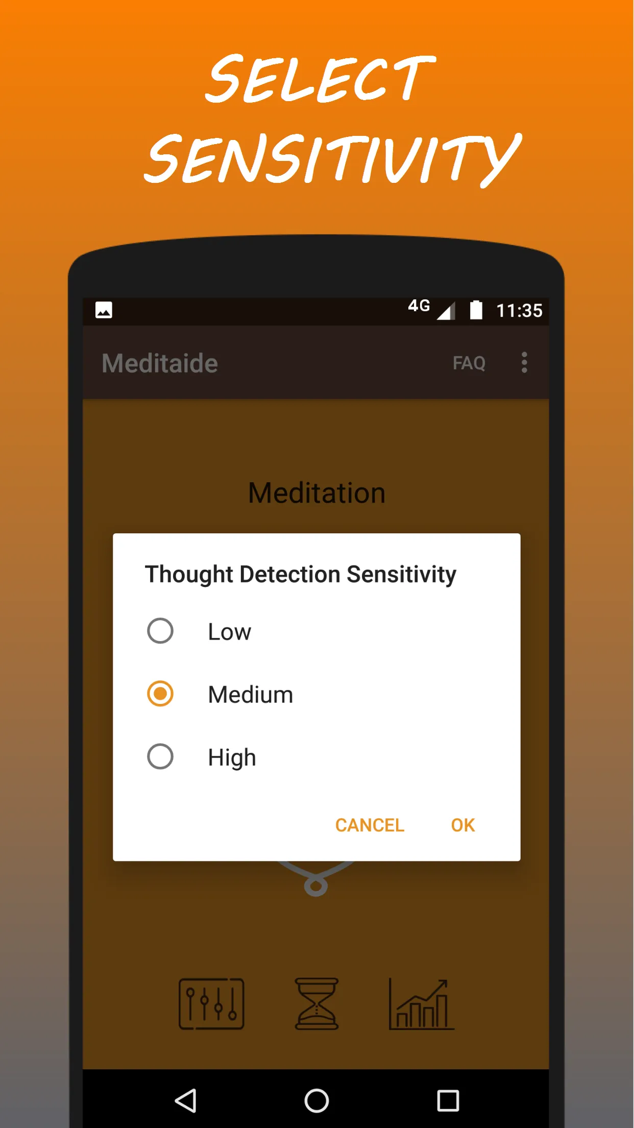 Meditaide:  Meditation Tool | Indus Appstore | Screenshot