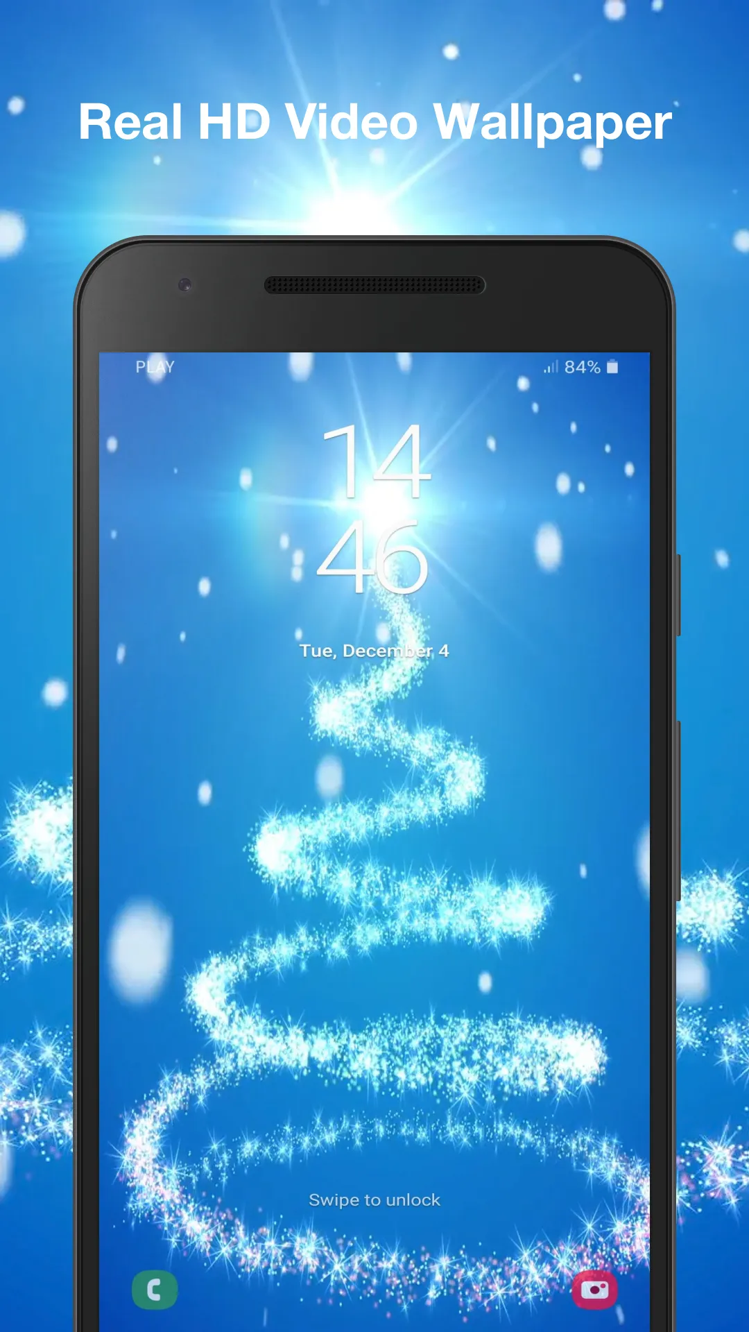 3d Christmas Live Wallpaper | Indus Appstore | Screenshot