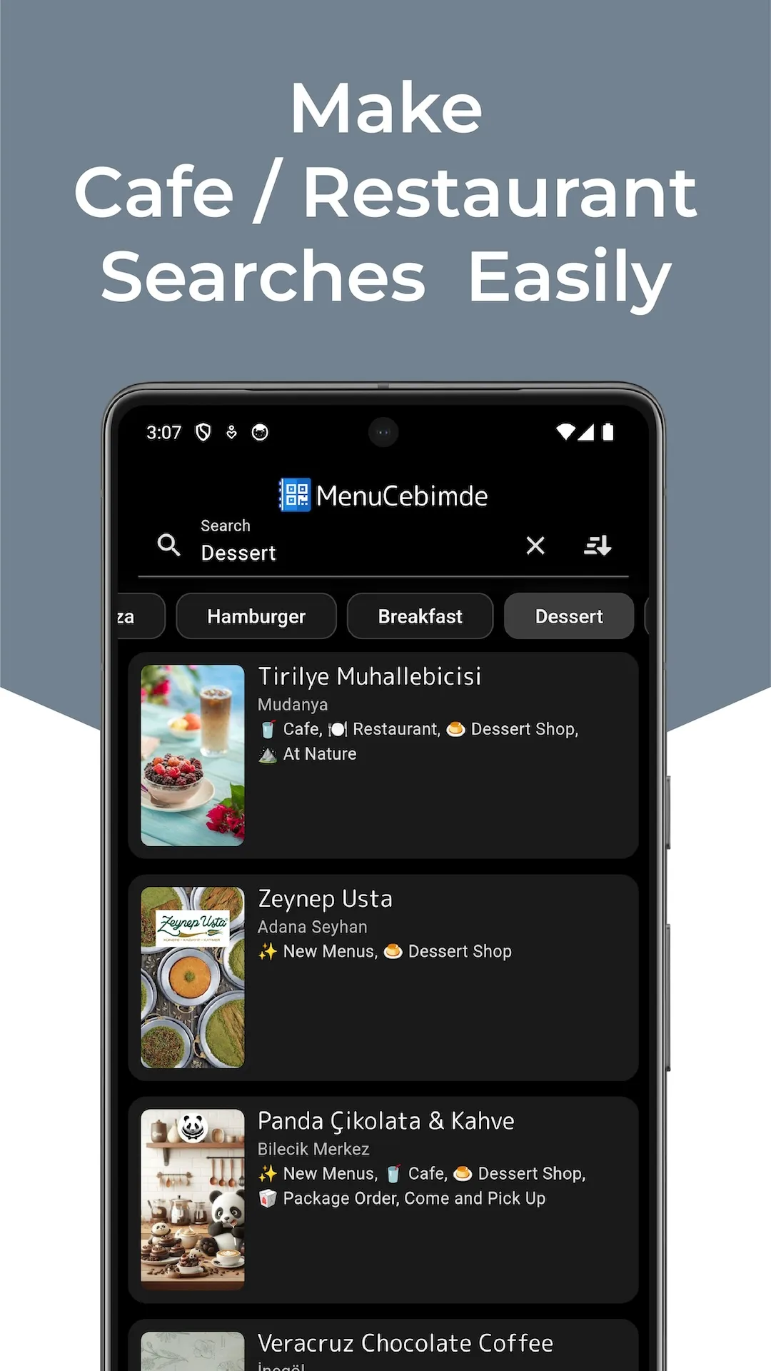 MenuCebimde | Indus Appstore | Screenshot