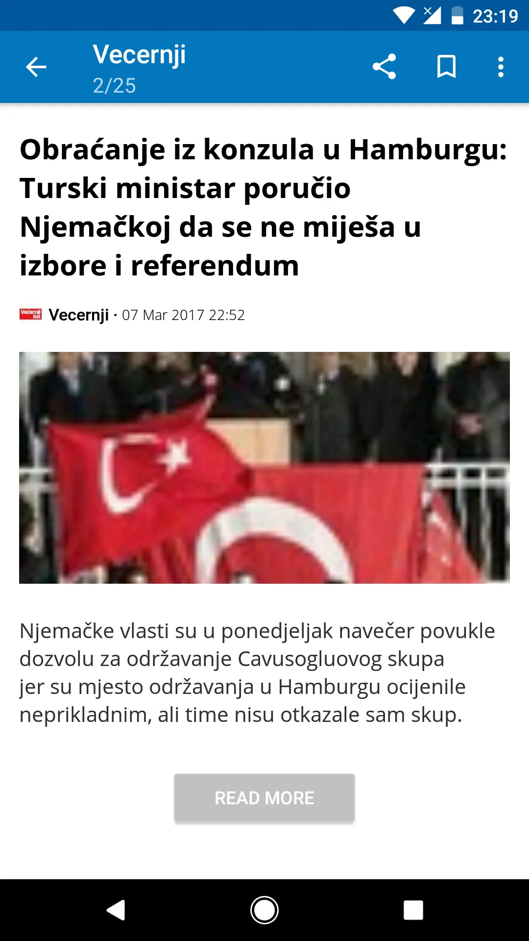 Croatia News (Hrvatska) | Indus Appstore | Screenshot