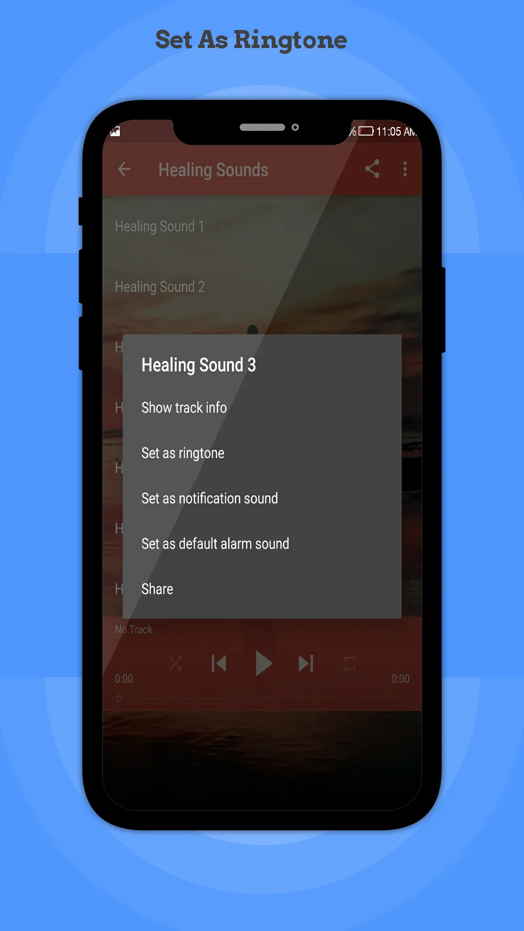 Healing Sounds | Indus Appstore | Screenshot