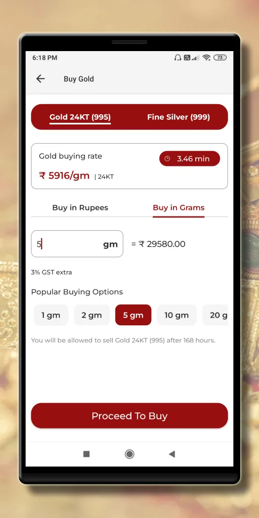 G Rajam Chetty Jewellers | Indus Appstore | Screenshot