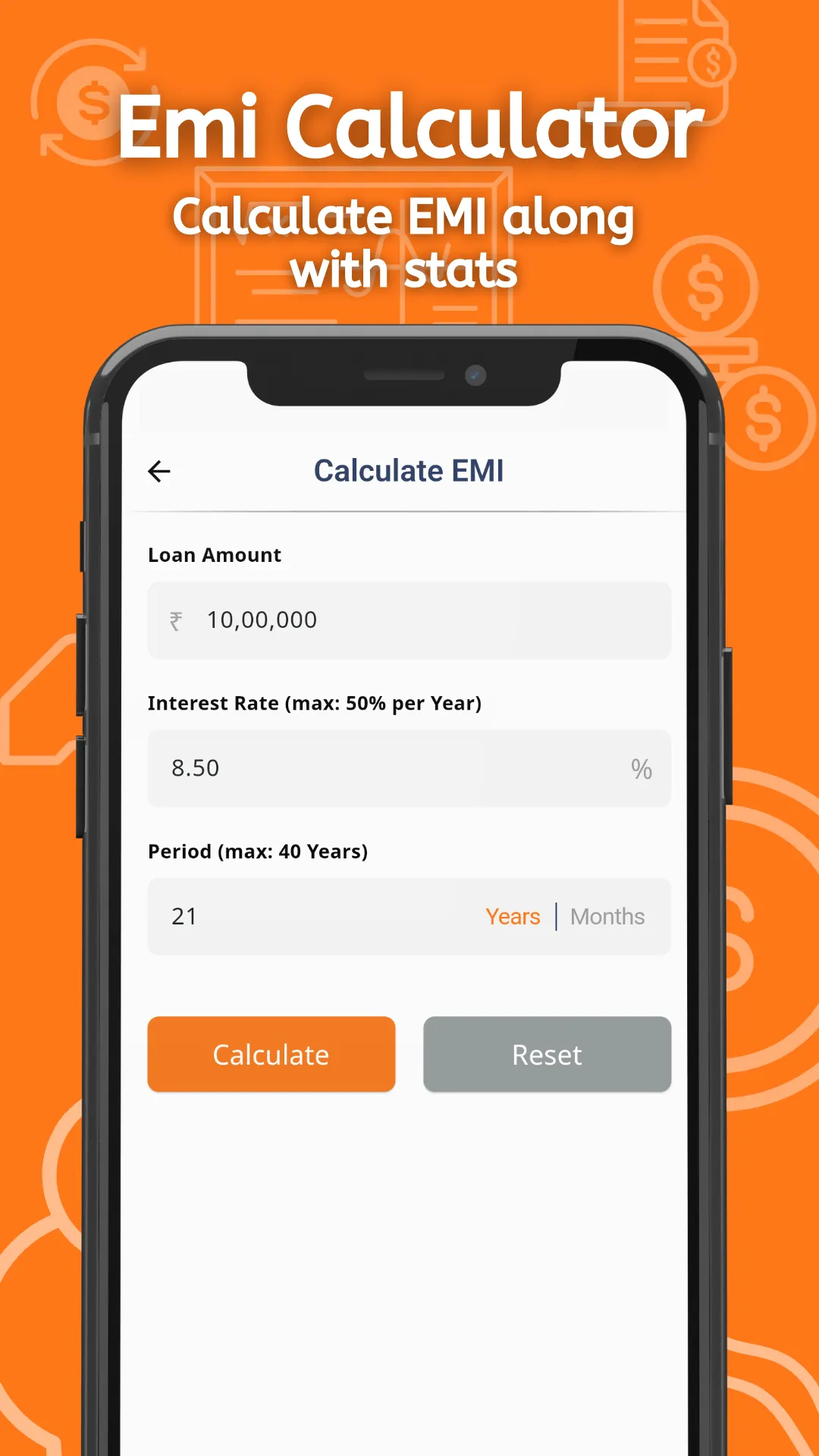 Financial Calculator - EMI | Indus Appstore | Screenshot