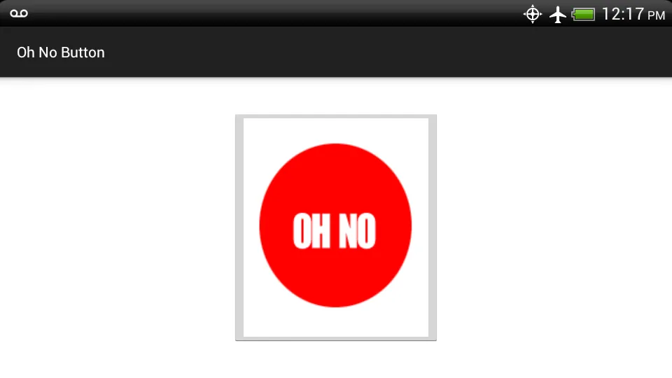 Oh No Button | Indus Appstore | Screenshot