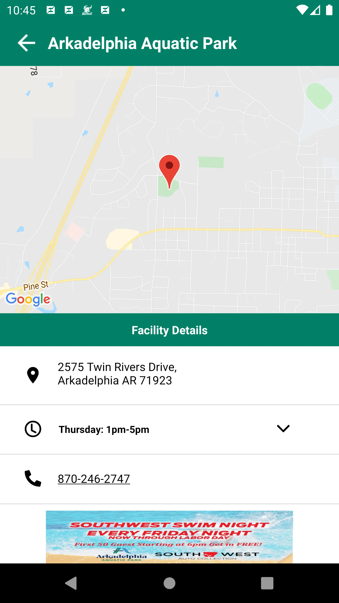 Arkadelphia Parks & Recreation | Indus Appstore | Screenshot