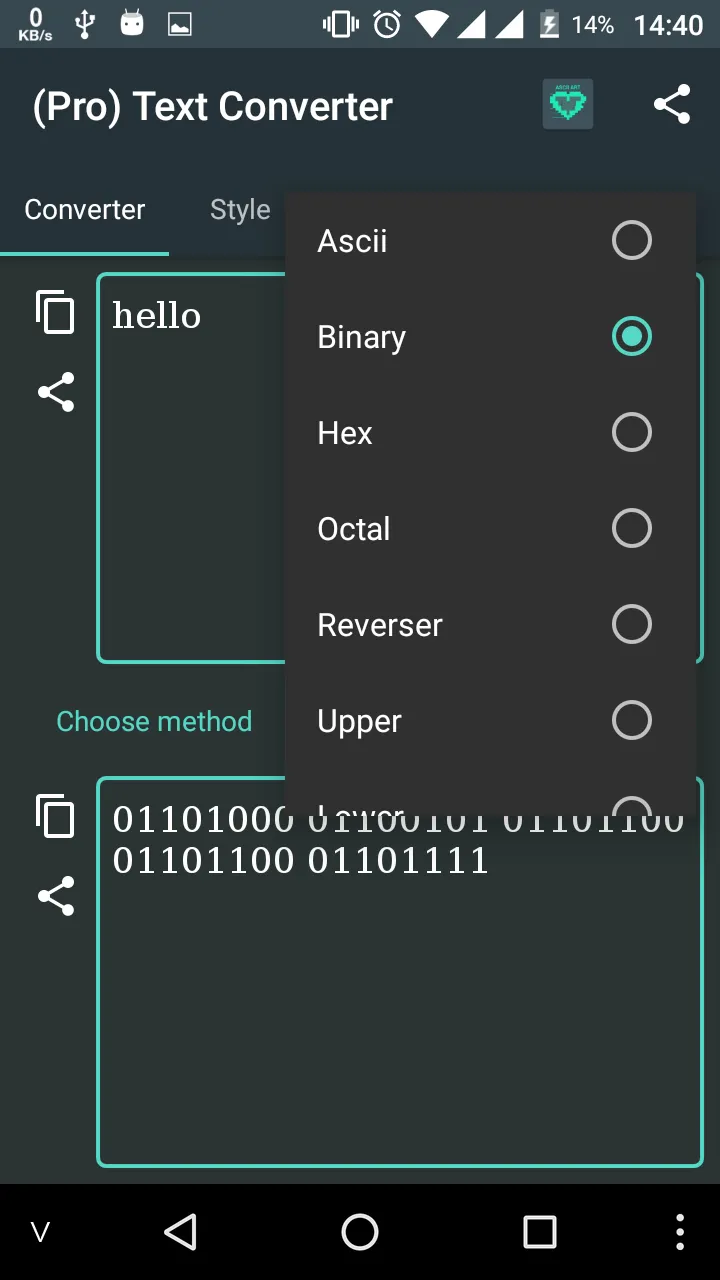 Text Converter Encoder Decoder | Indus Appstore | Screenshot