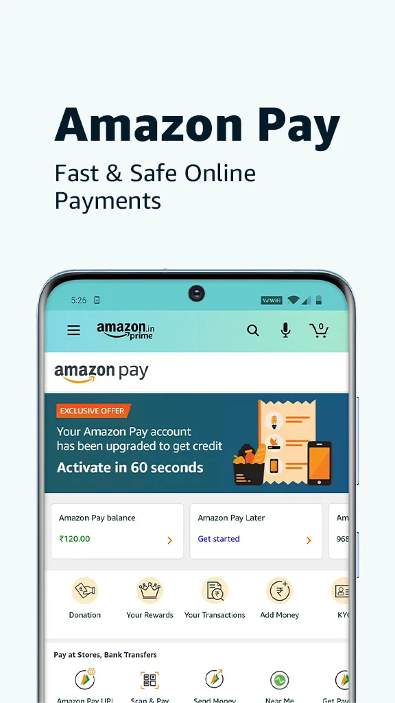 Amazon India Shop, Pay, miniTV | Indus Appstore | Screenshot