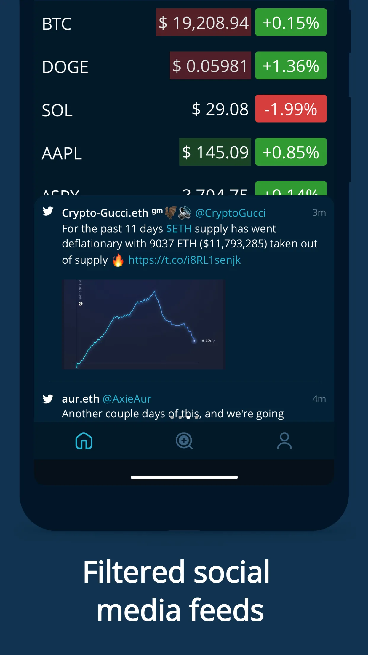 HODL Real-Time Crypto Tracker | Indus Appstore | Screenshot