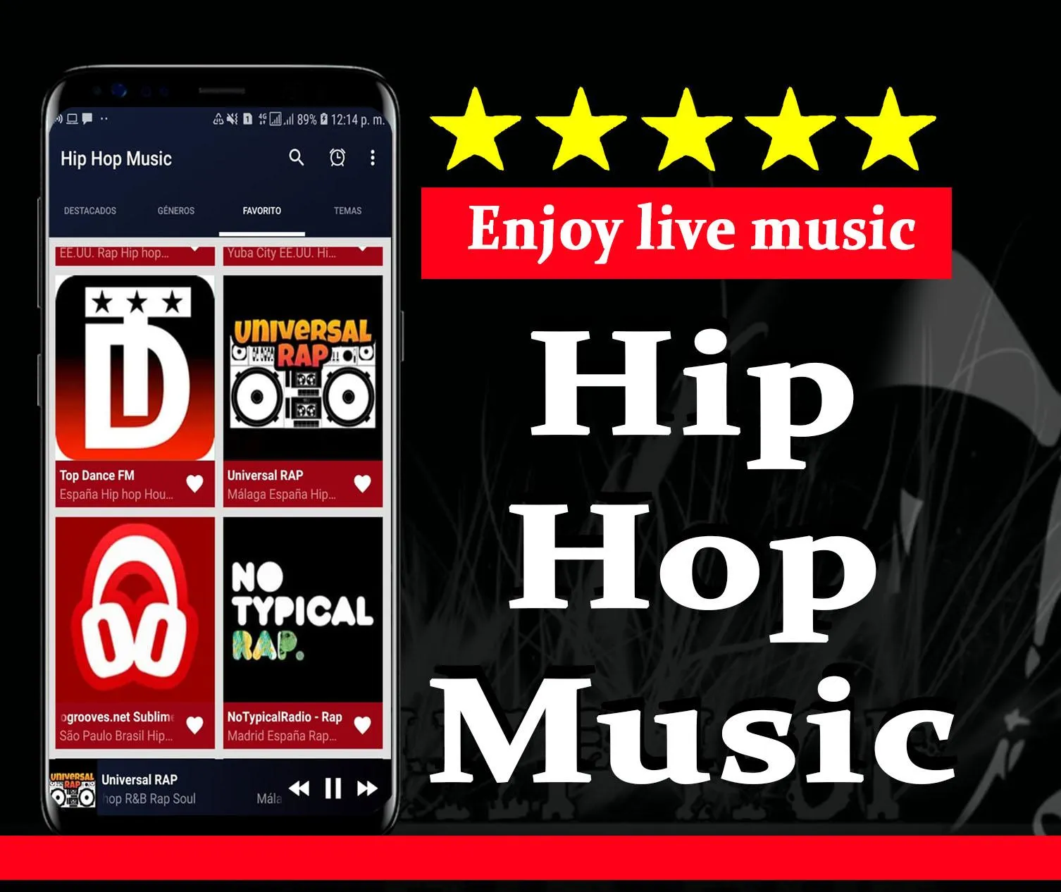 Hip Hop Music | Indus Appstore | Screenshot