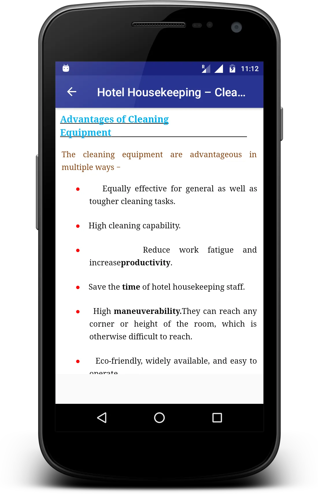 Hotel House Keeping | Indus Appstore | Screenshot