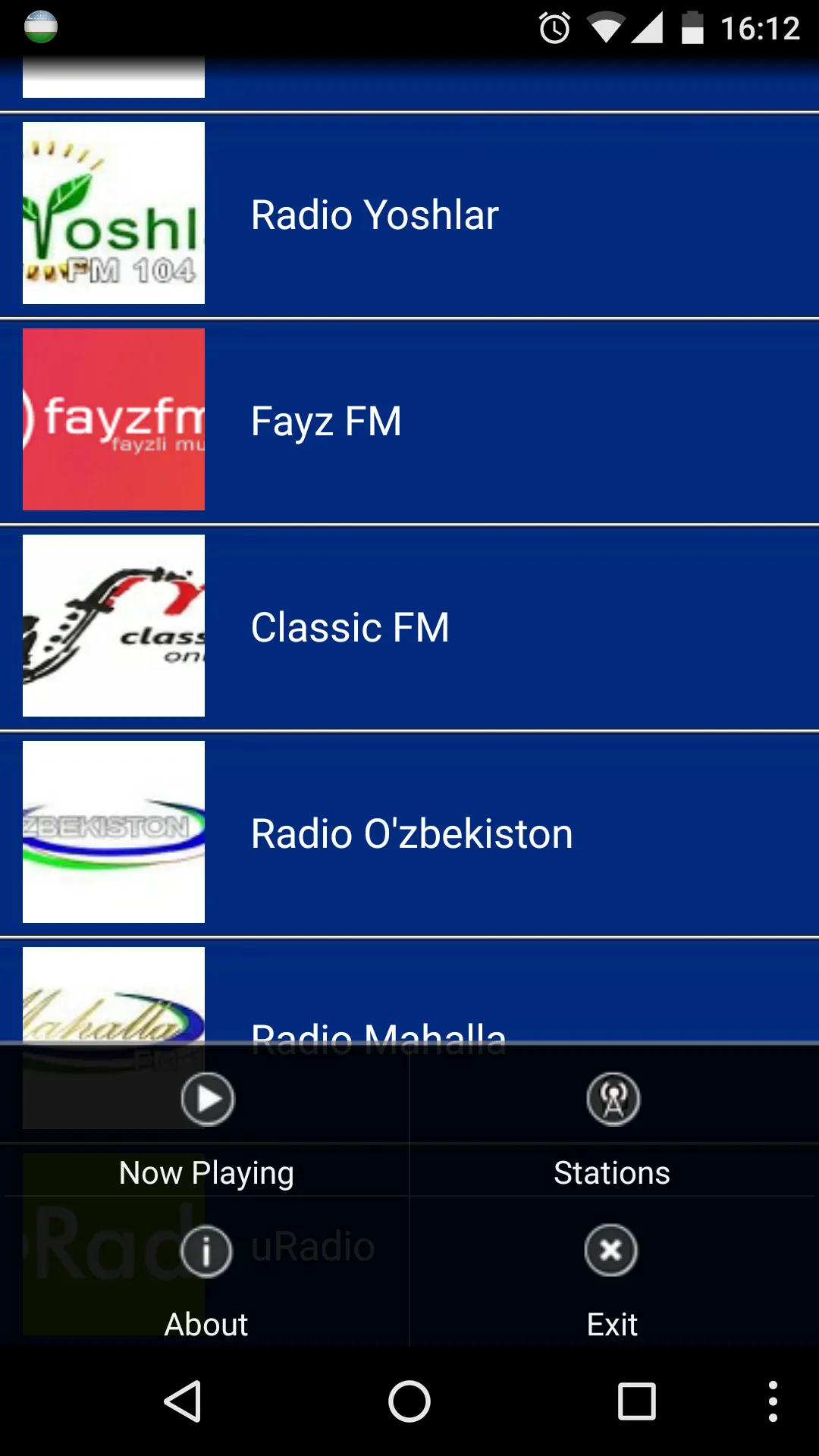 Radio Uzbekistan | Indus Appstore | Screenshot