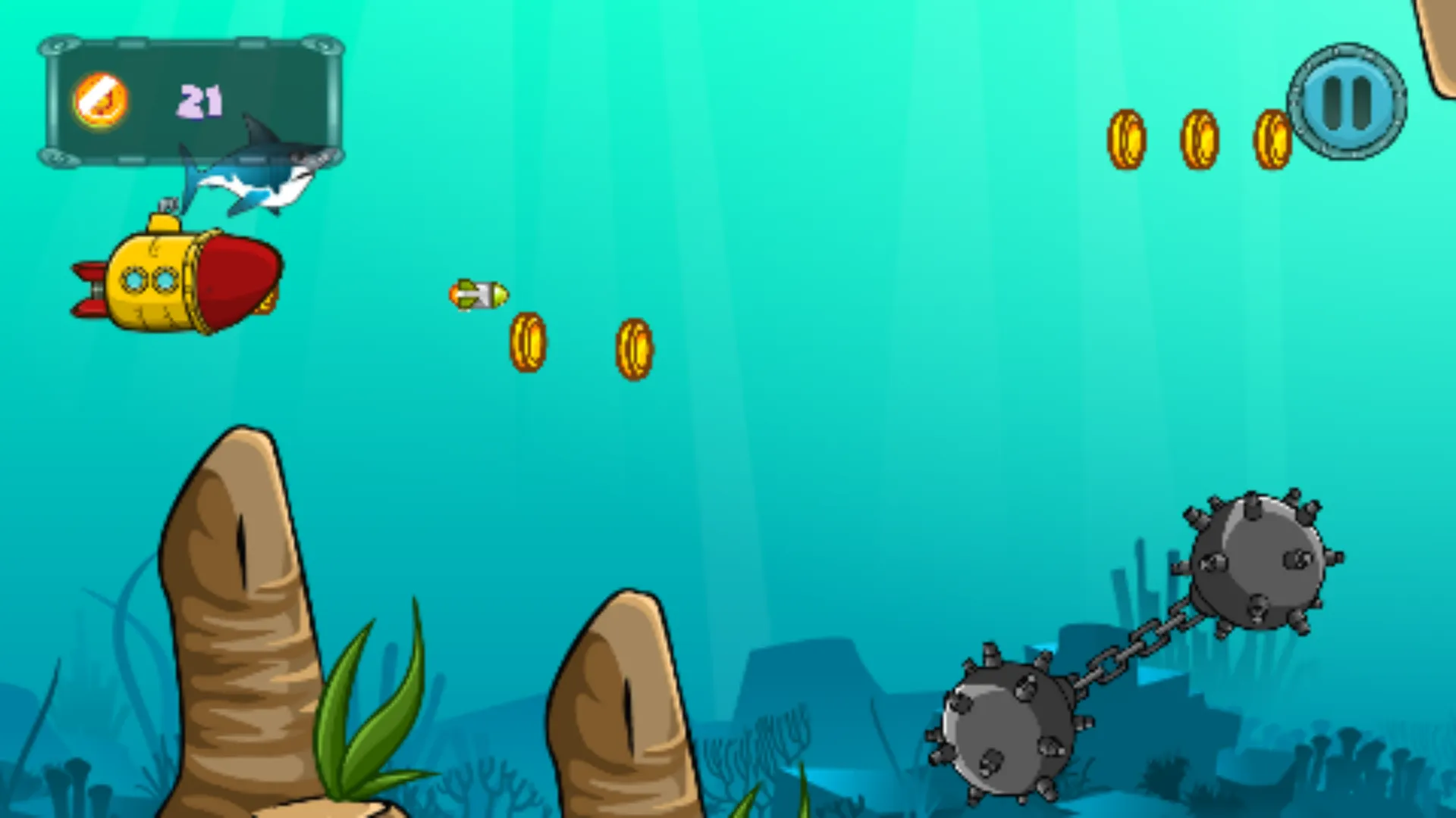 submarine escape | Indus Appstore | Screenshot