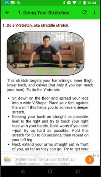 How to Do the Splits in a Week | Indus Appstore | Screenshot