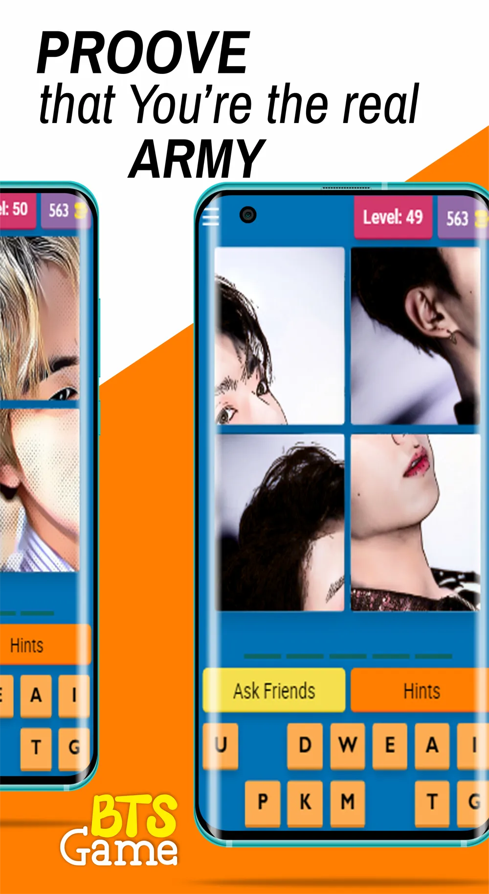 BTS Game | 4 PIC 1 BTS MEMBER | Indus Appstore | Screenshot