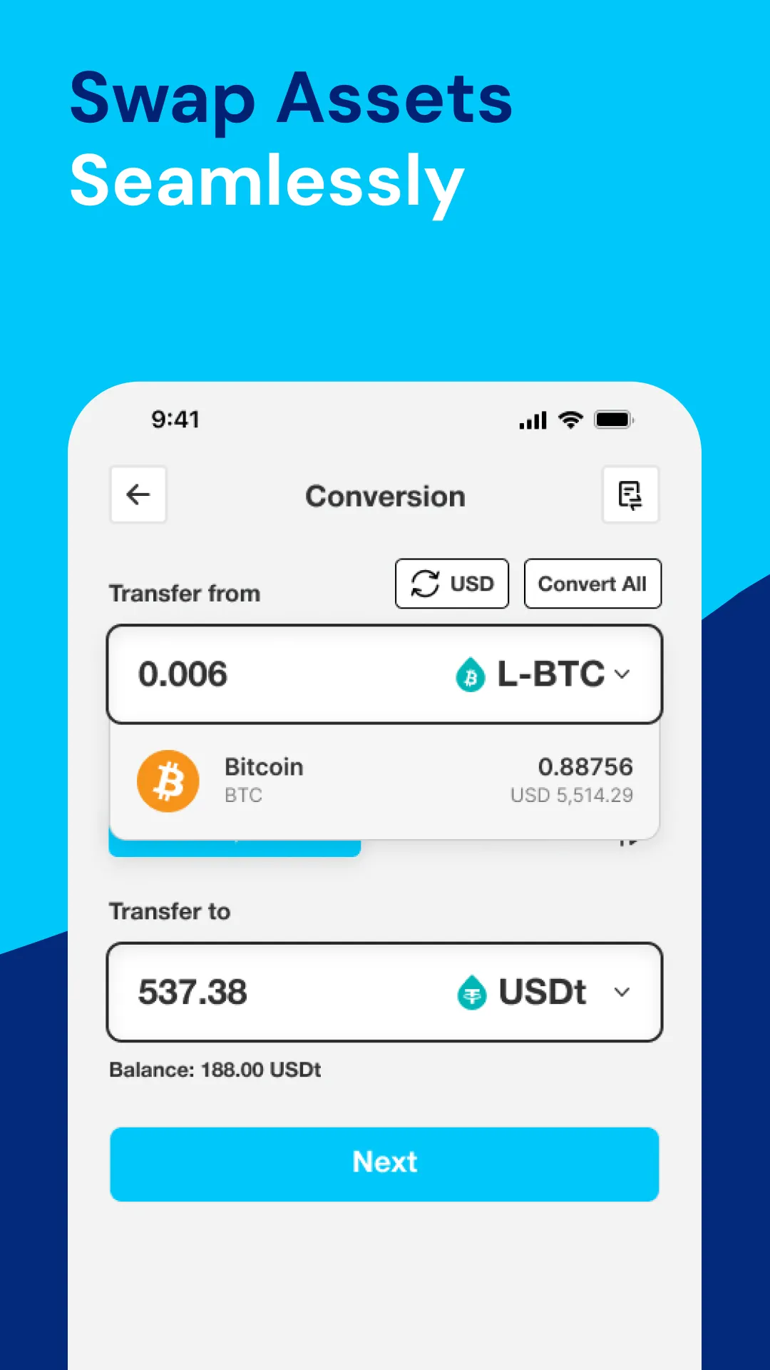 AQUA Wallet | Indus Appstore | Screenshot