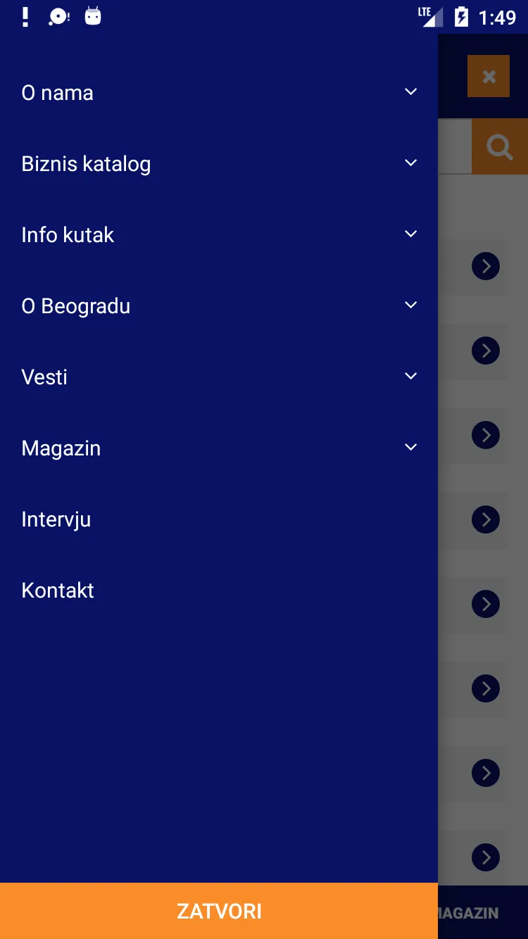 011info Belgrade guide | Indus Appstore | Screenshot