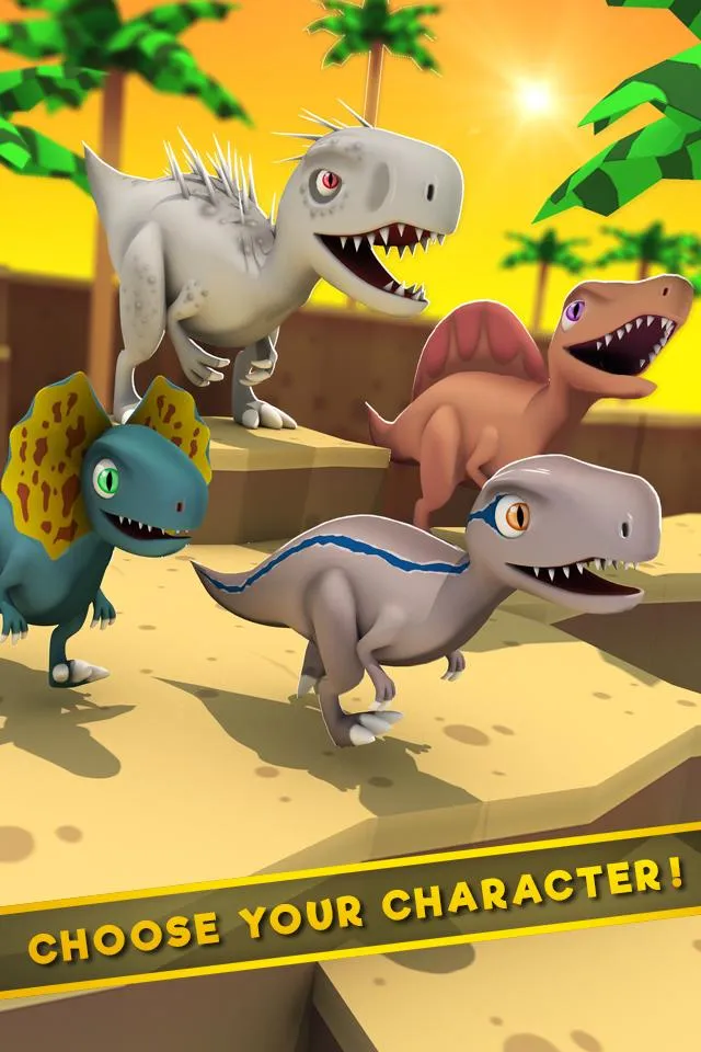 Jurassic Dinosaur Kingdom Race | Indus Appstore | Screenshot