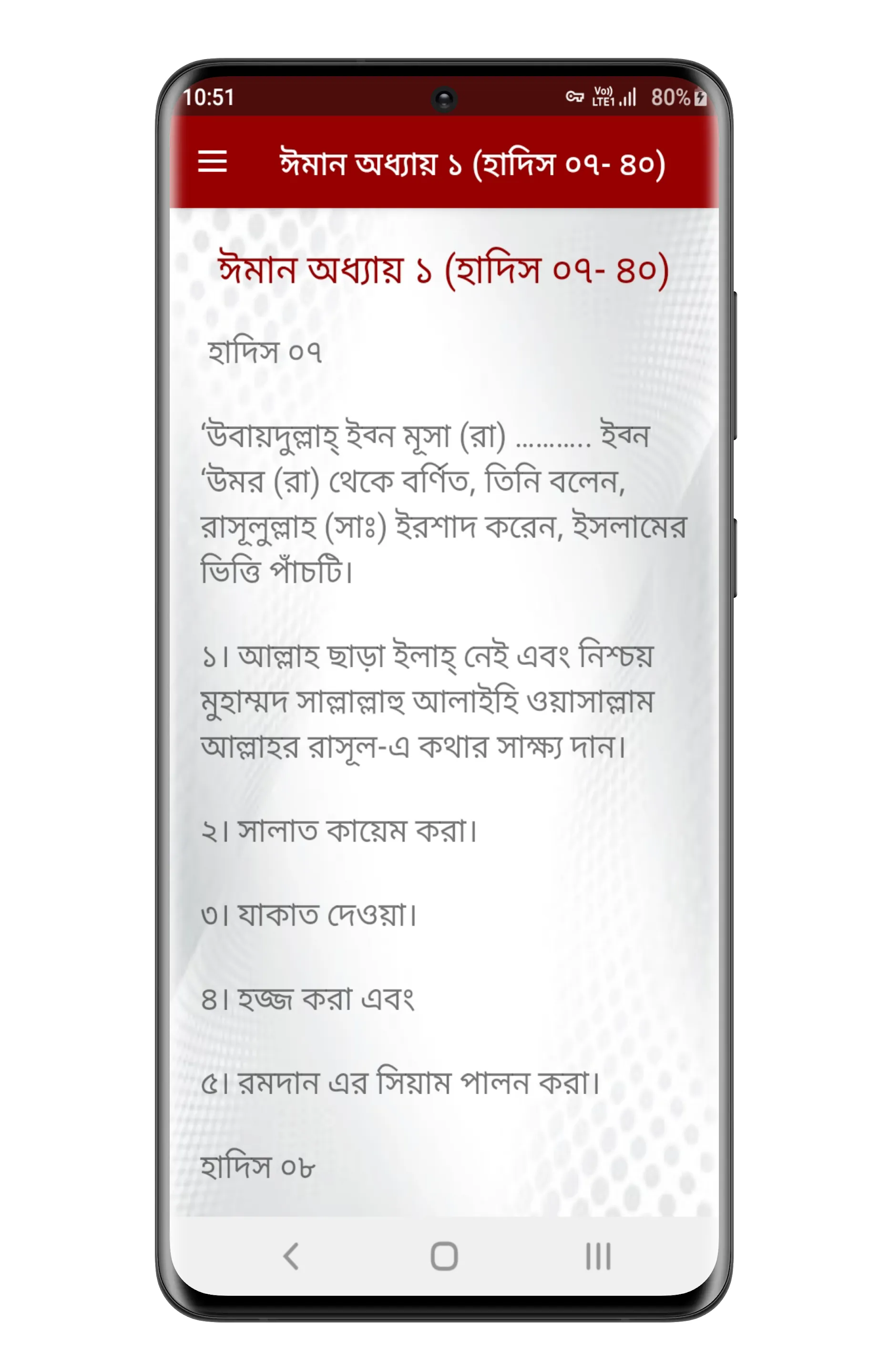 সহীহ বুখারী শরীফ | Indus Appstore | Screenshot