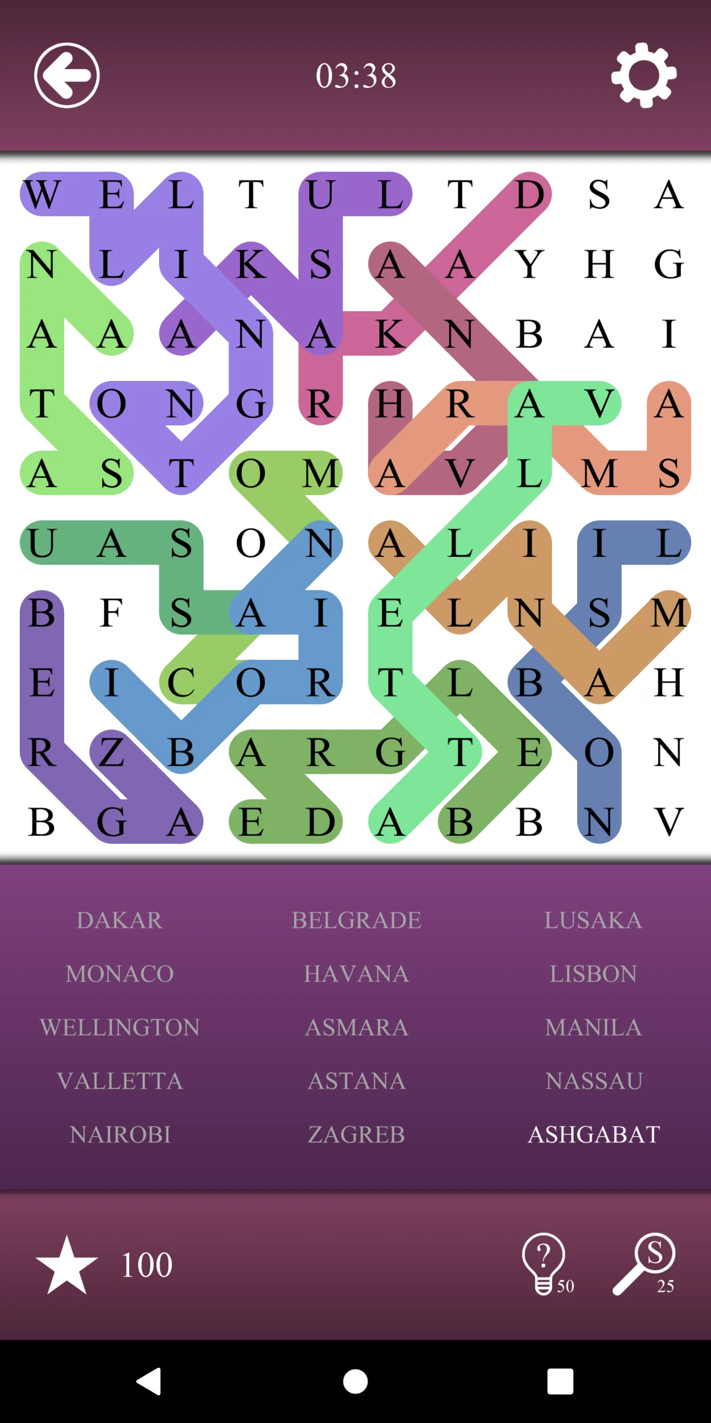 Word Search - online game | Indus Appstore | Screenshot