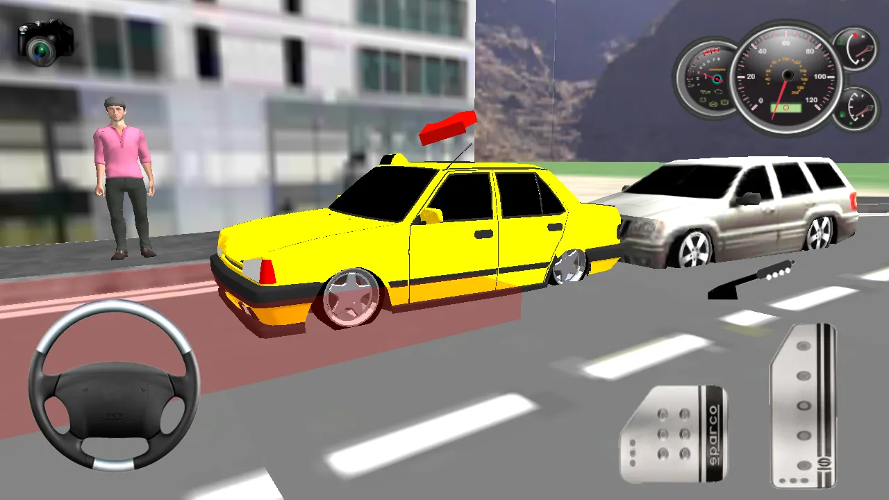 Taxi Traffic Simulation 2019 | Indus Appstore | Screenshot