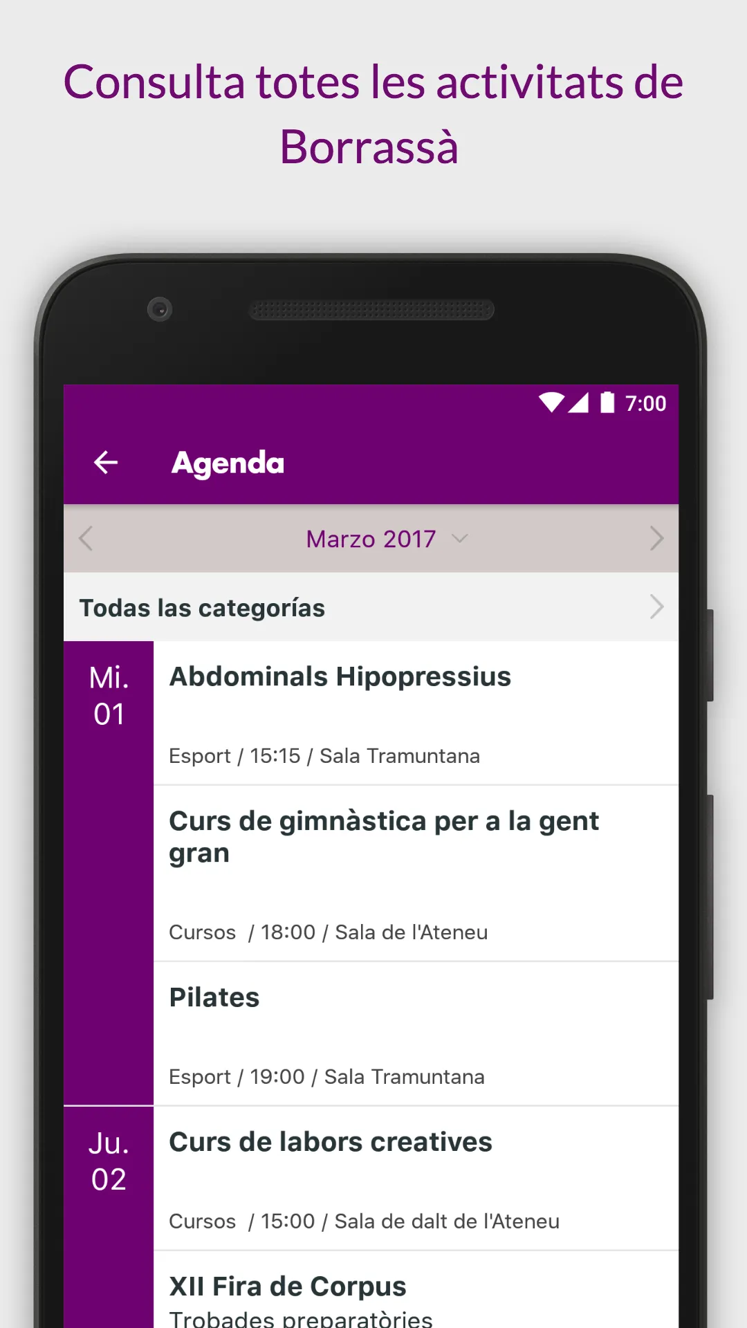 Ajuntament de Borrassà | Indus Appstore | Screenshot