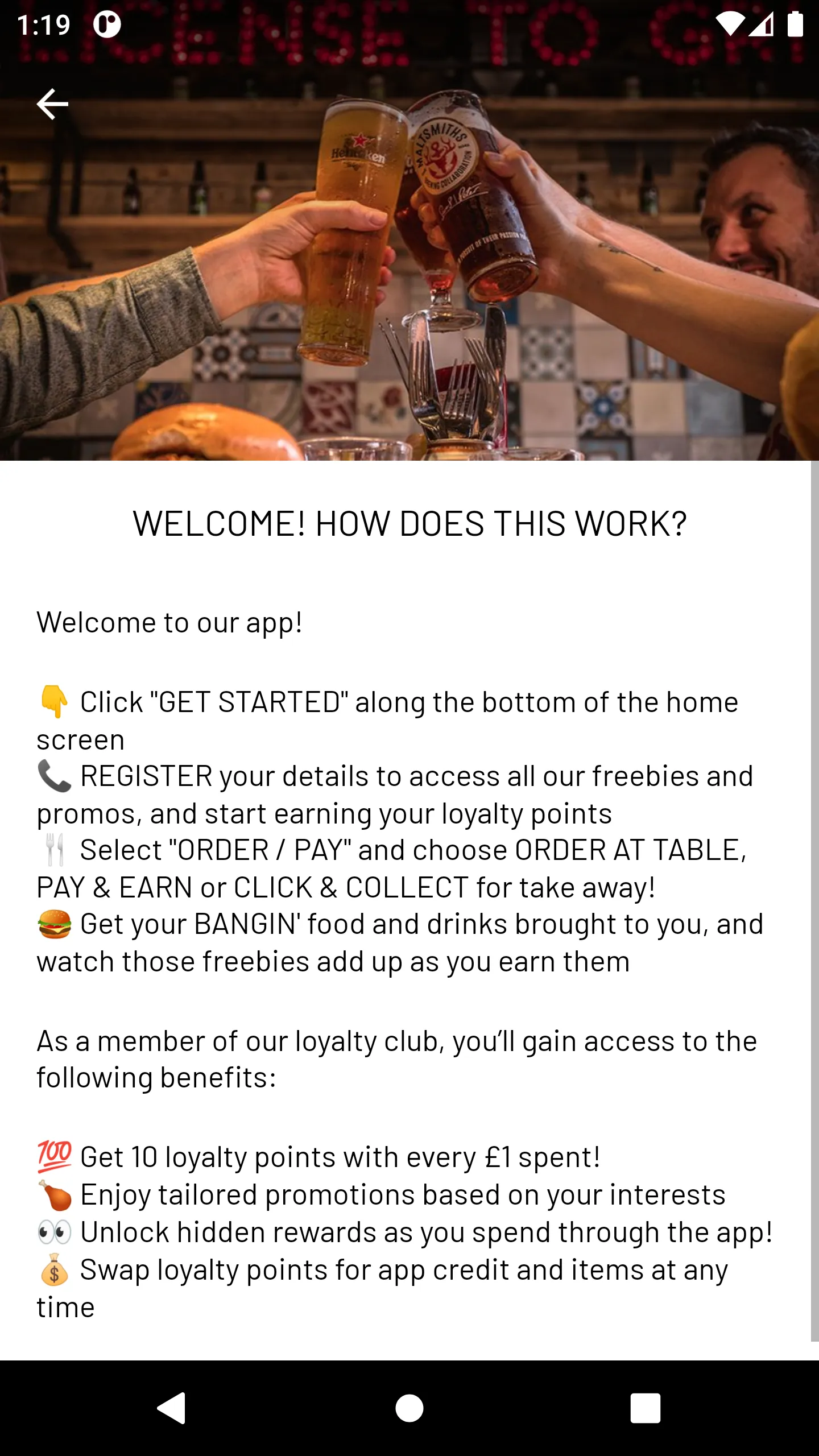 Burgers and Beers Grillhouse | Indus Appstore | Screenshot